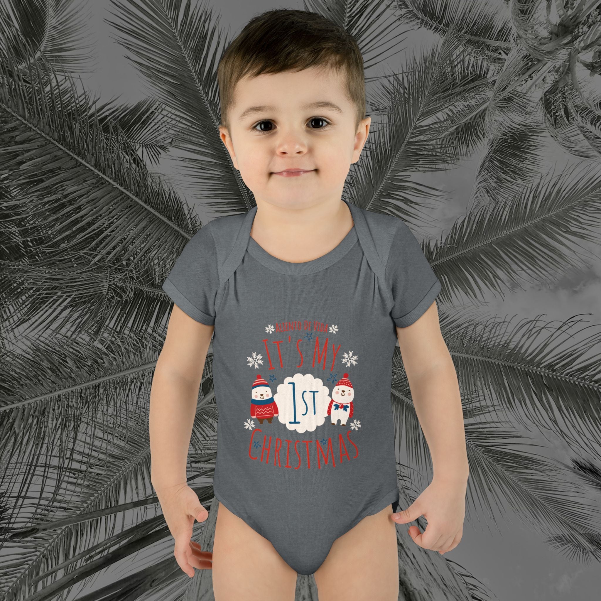 Little North Pole Newbie - (UNISEX) Baby Bodysuit / Infant Onesie - Aliento De Vida