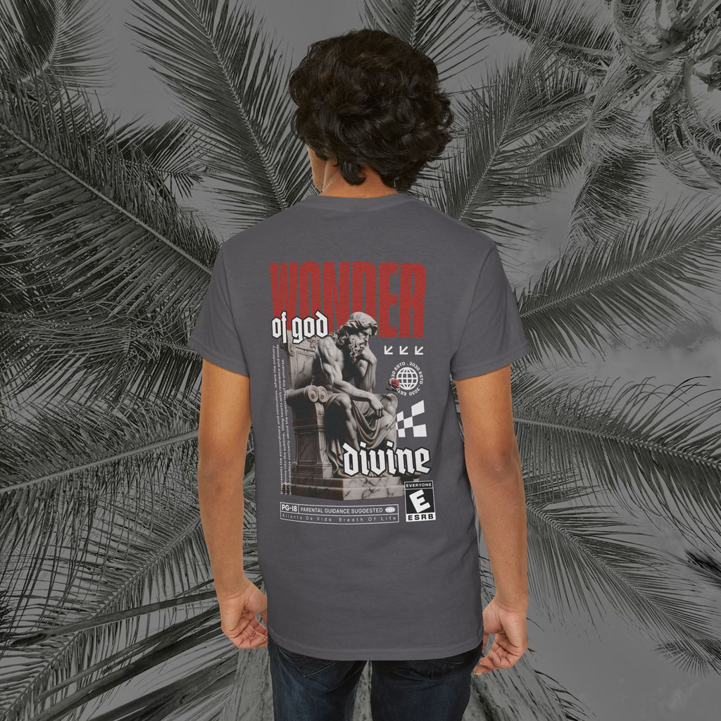 Throne of the Divine - (UNSEX) Heavy Cotton T-Shirt - Aliento De Vida