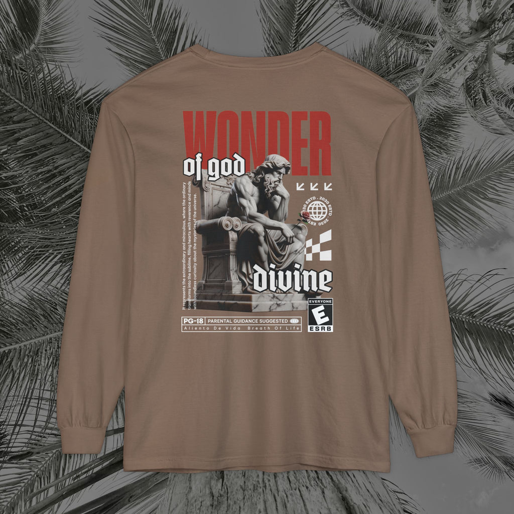 Throne of the Divine - (UNISEX) Long Sleeve Shirt - Aliento De Vida