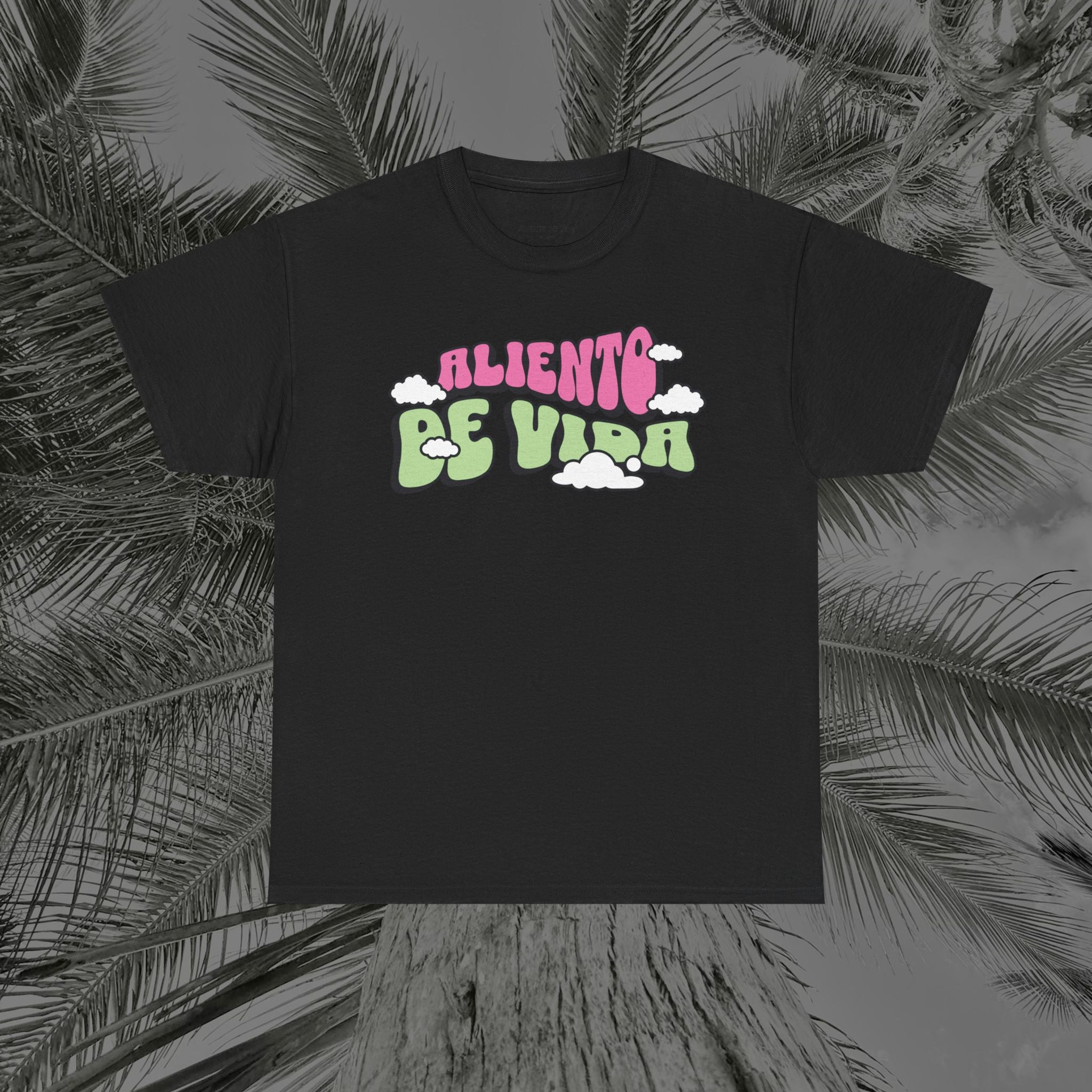 Clouds #2 - (UNISEX) Heavy Cotton T-Shirt - Aliento De Vida