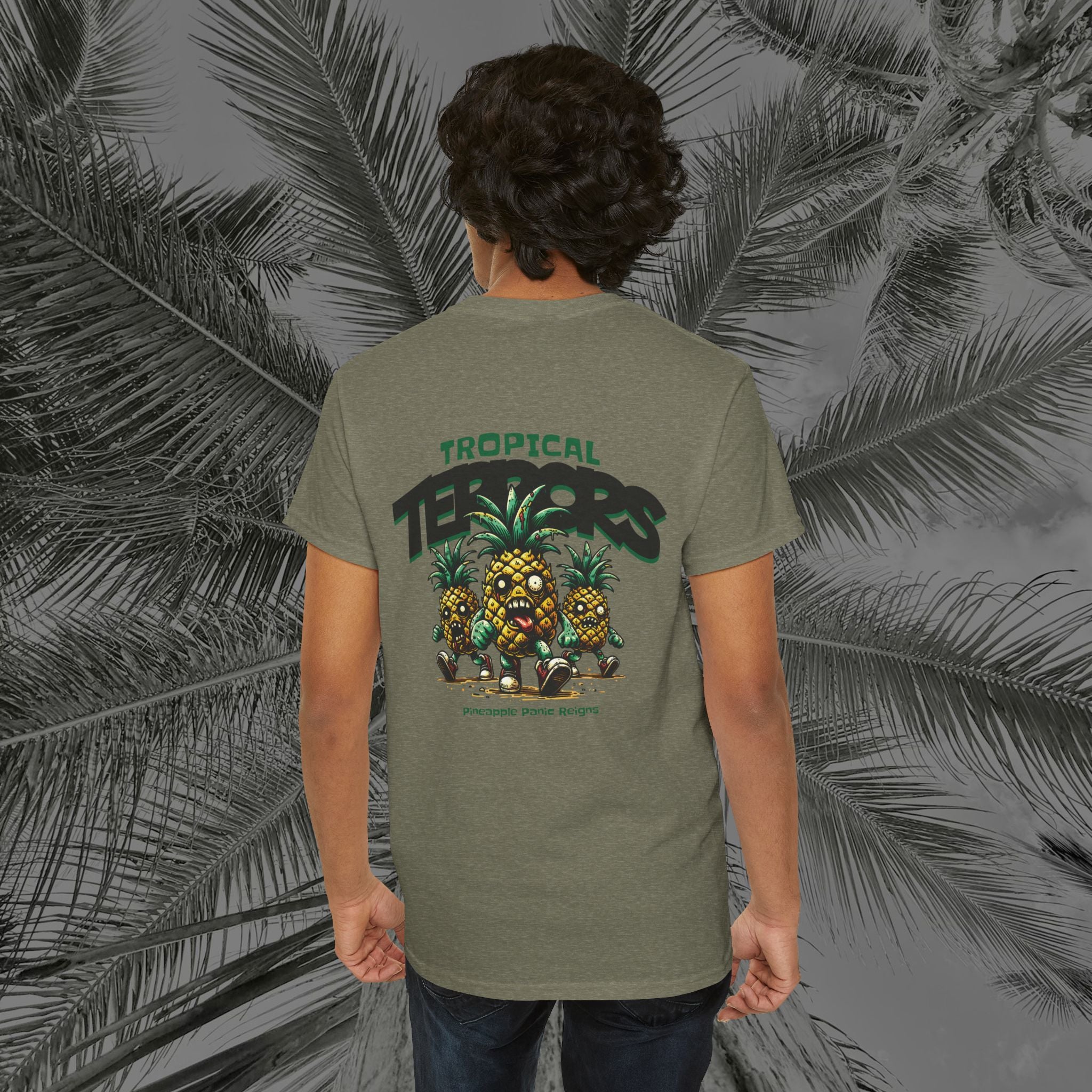 Tropical Terrors - (UNISEX) Heavy Cotton T-Shirt - Aliento De Vida