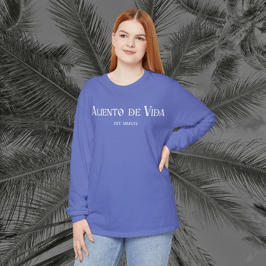 Peace Through Prayer - (UNISEX) Long Sleeve Shirt - Aliento De Vida