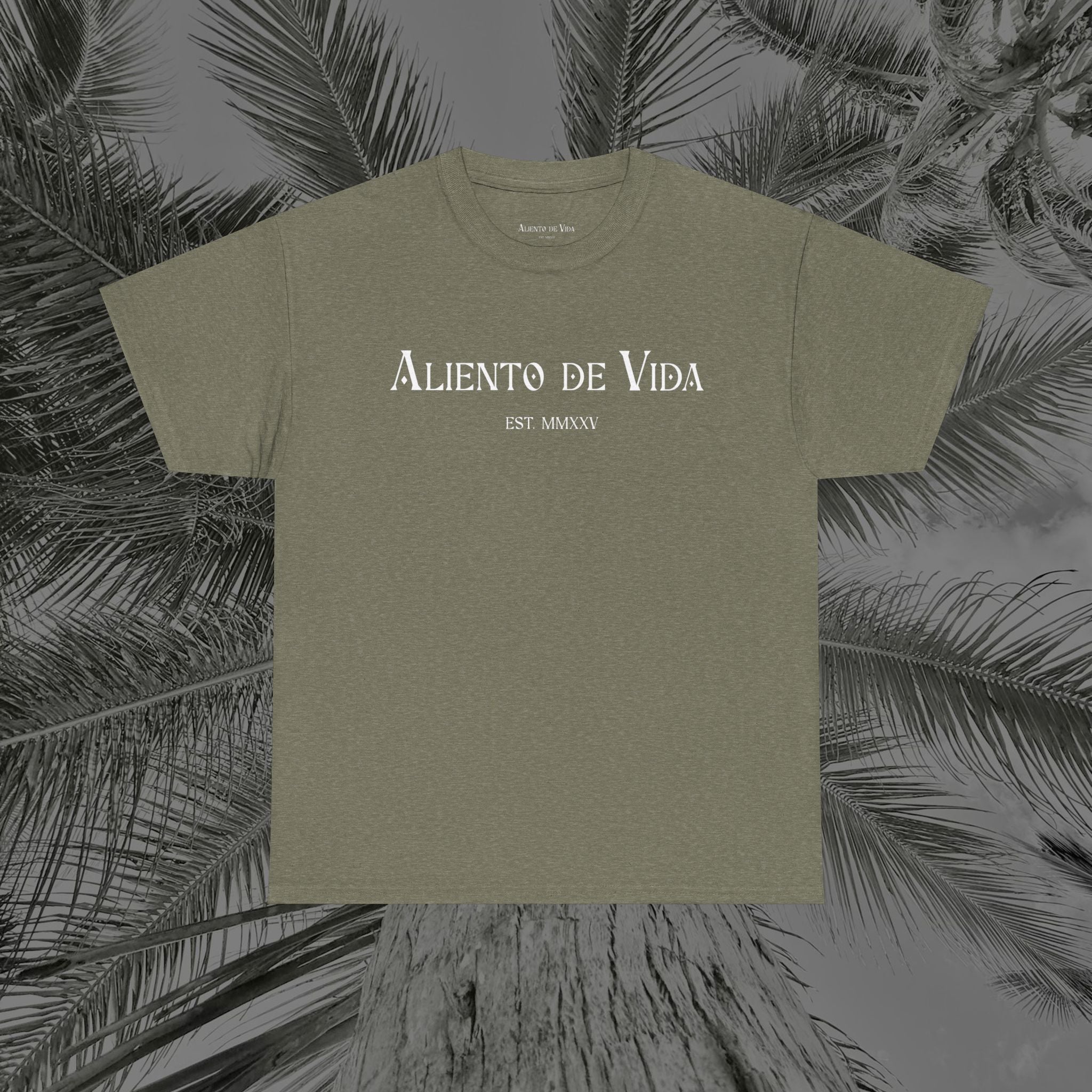 Peace Through Prayer - (UNISEX) Heavy Cotton Tee - Aliento De Vida