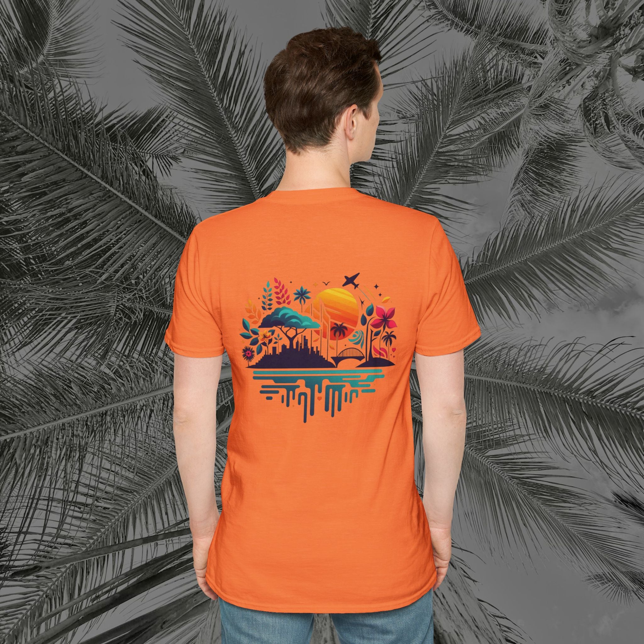 Vibrant Vibes - (UNISEX) Soft style T-Shirt - Aliento De Vida