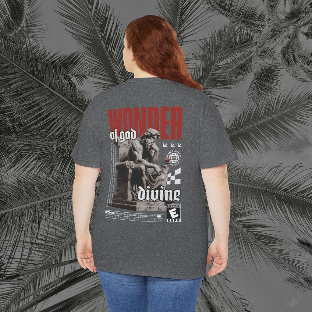 Throne of the Divine - (UNSEX) Heavy Cotton T-Shirt - Aliento De Vida