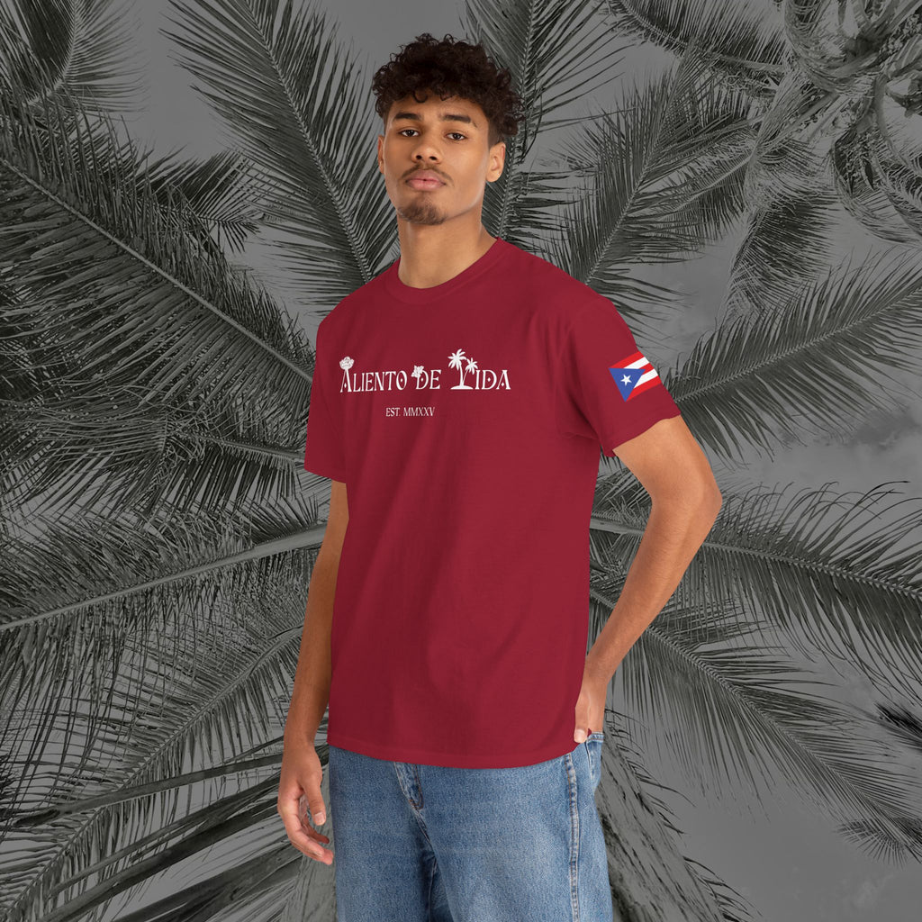 Island Cruiser - PR COLLECTION - (UNISEX) Heavy Cotton Tee - Aliento De Vida