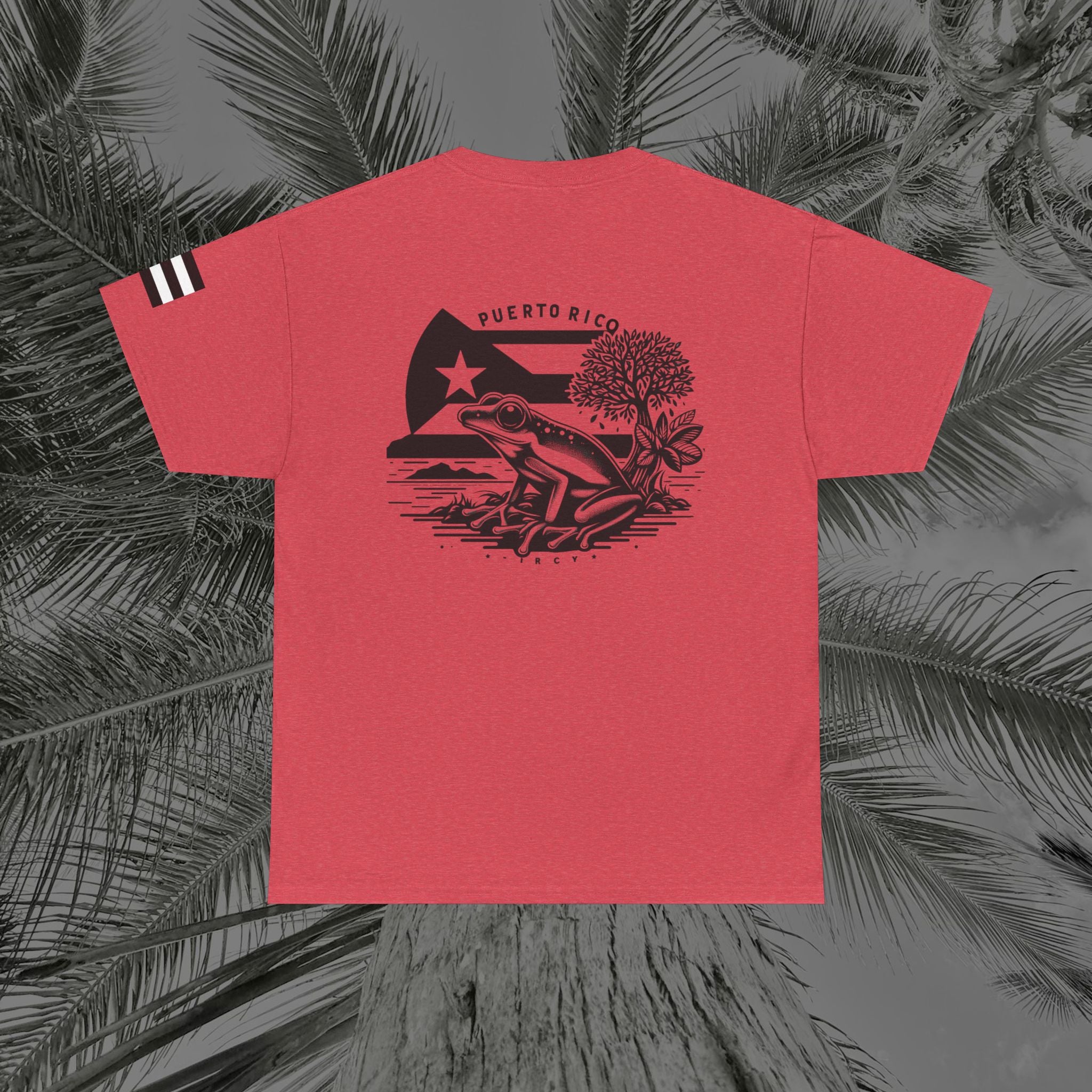 Coqui Crazy - PR COLLECTION - (UNISEX) Heavy Cotton Tee - Aliento De Vida