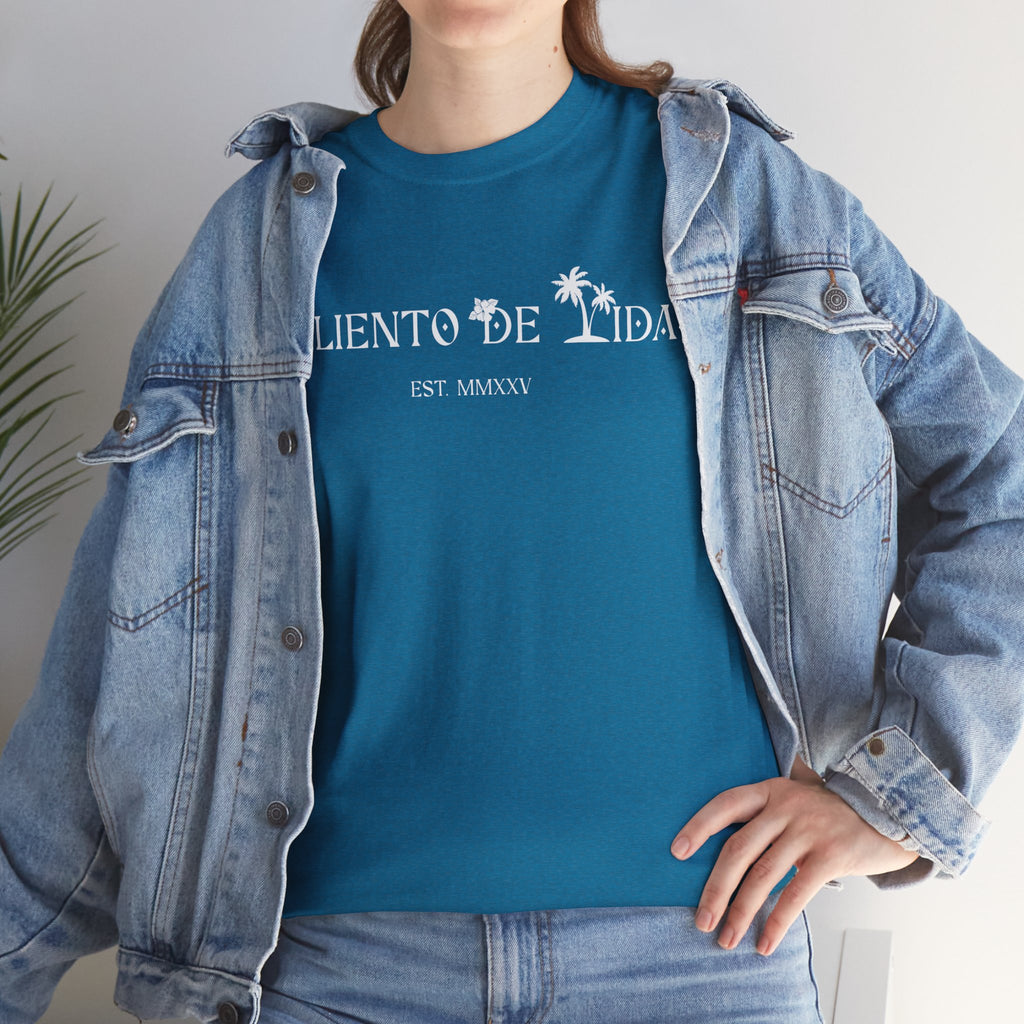 Island Cruiser - PR COLLECTION - (UNISEX) Heavy Cotton Tee - Aliento De Vida