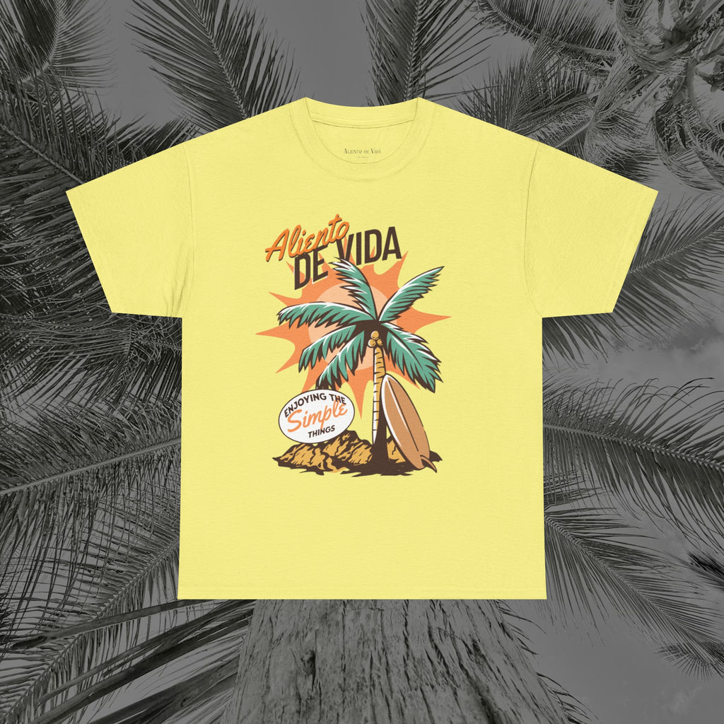 Pure Palm - (UNISEX) Heavy Cotton Tee - Aliento De Vida