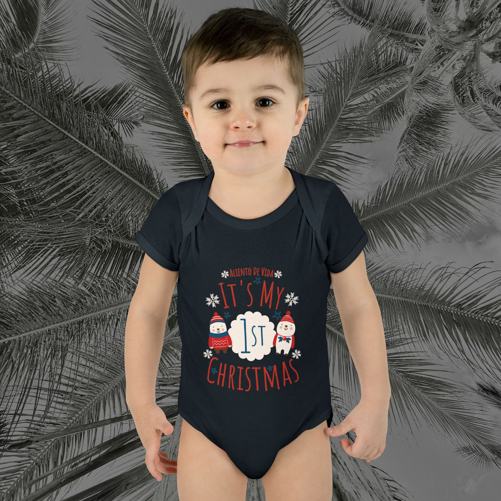 Little North Pole Newbie - (UNISEX) Baby Bodysuit / Infant Onesie - Aliento De Vida