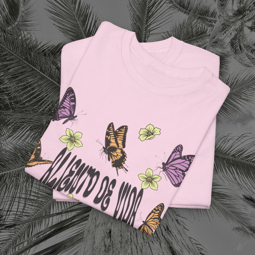 Butterfly Effect - (UNISEX) Heavy Cotton T-Shirt - Aliento De Vida