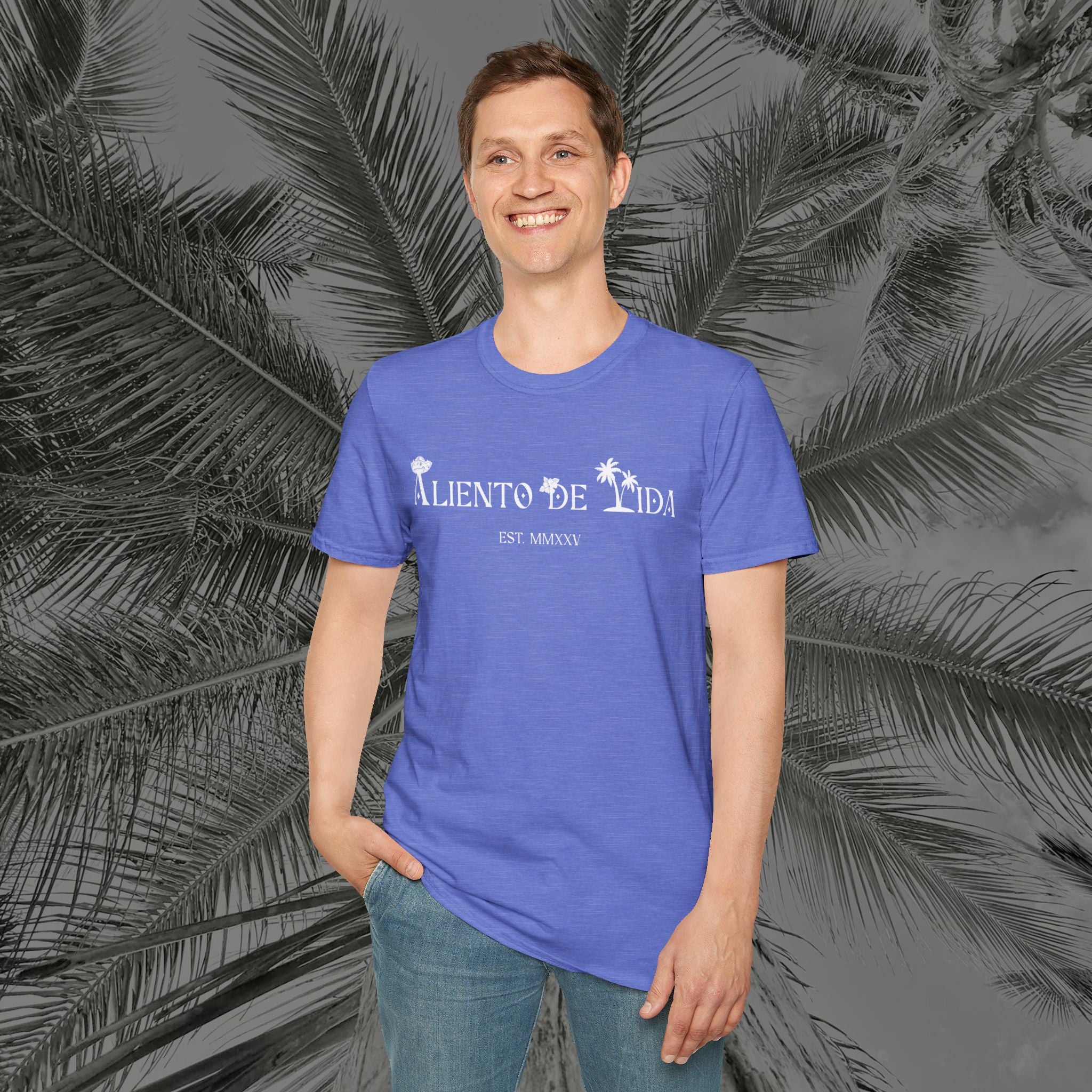 A Slice of Paradise - PR COLLECTION - (UNISEX) Soft style T-Shirt - Aliento De Vida
