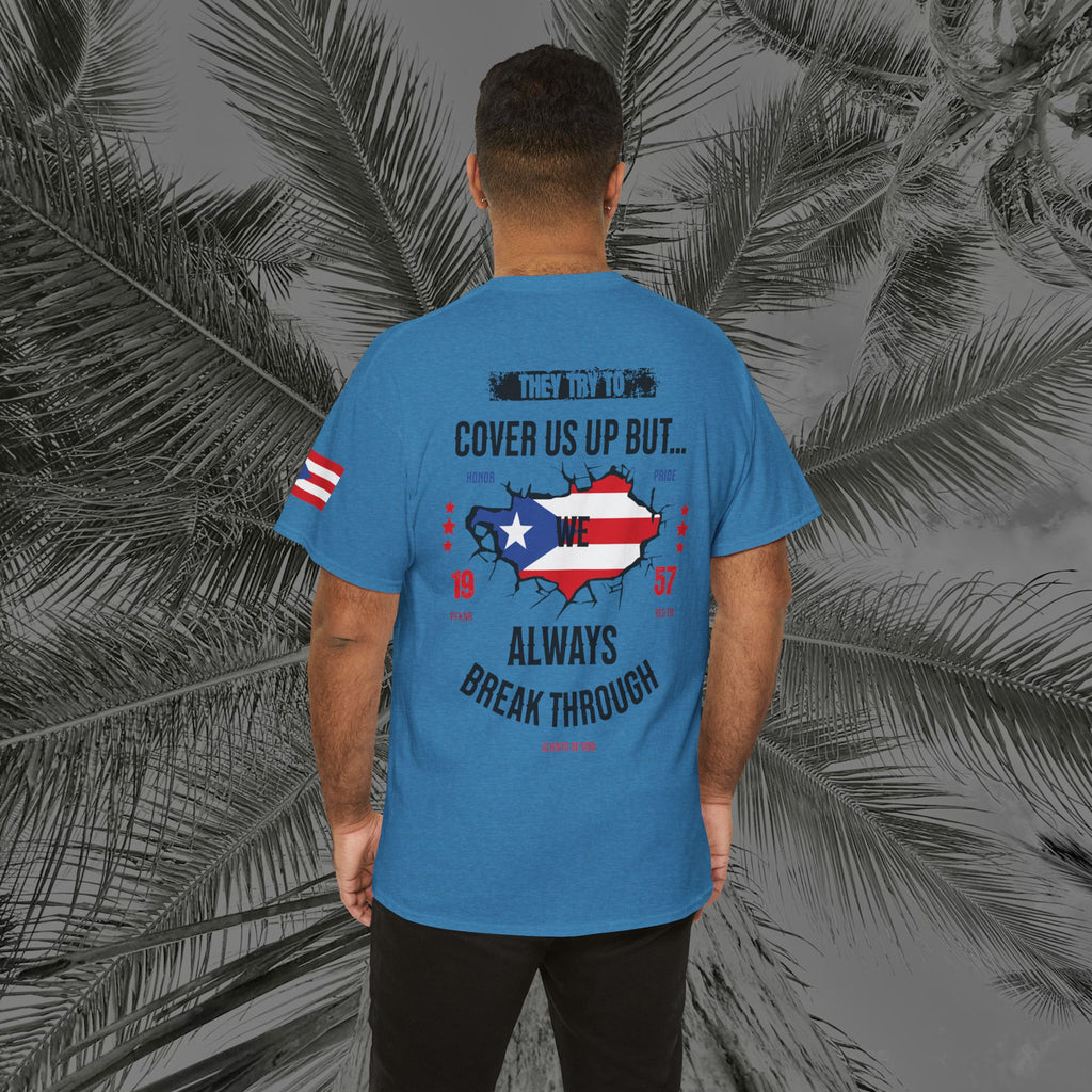 WE ARE PUERTO RICAN - PR COLLECTION - (UNISEX) Heavy Cotton Tee - Aliento De Vida