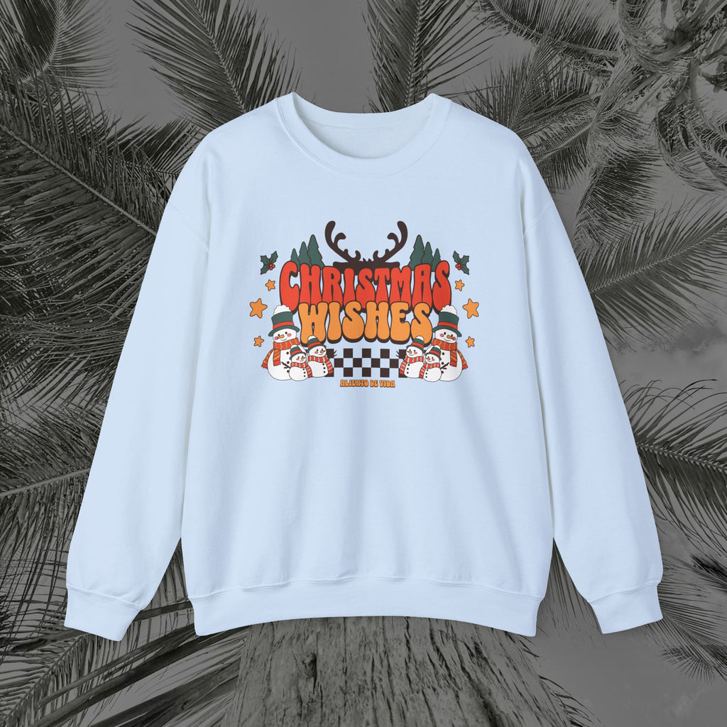 Chillin’ With My Snowmies - (UNISEX) Cozy Crewneck Sweatshirt - Aliento De Vida