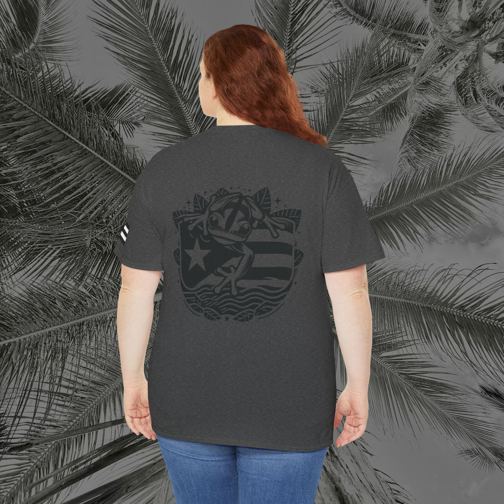 Frog Of The Island - PR COLLECTION - (UNISEX) Heavy Cotton Tee - Aliento De Vida