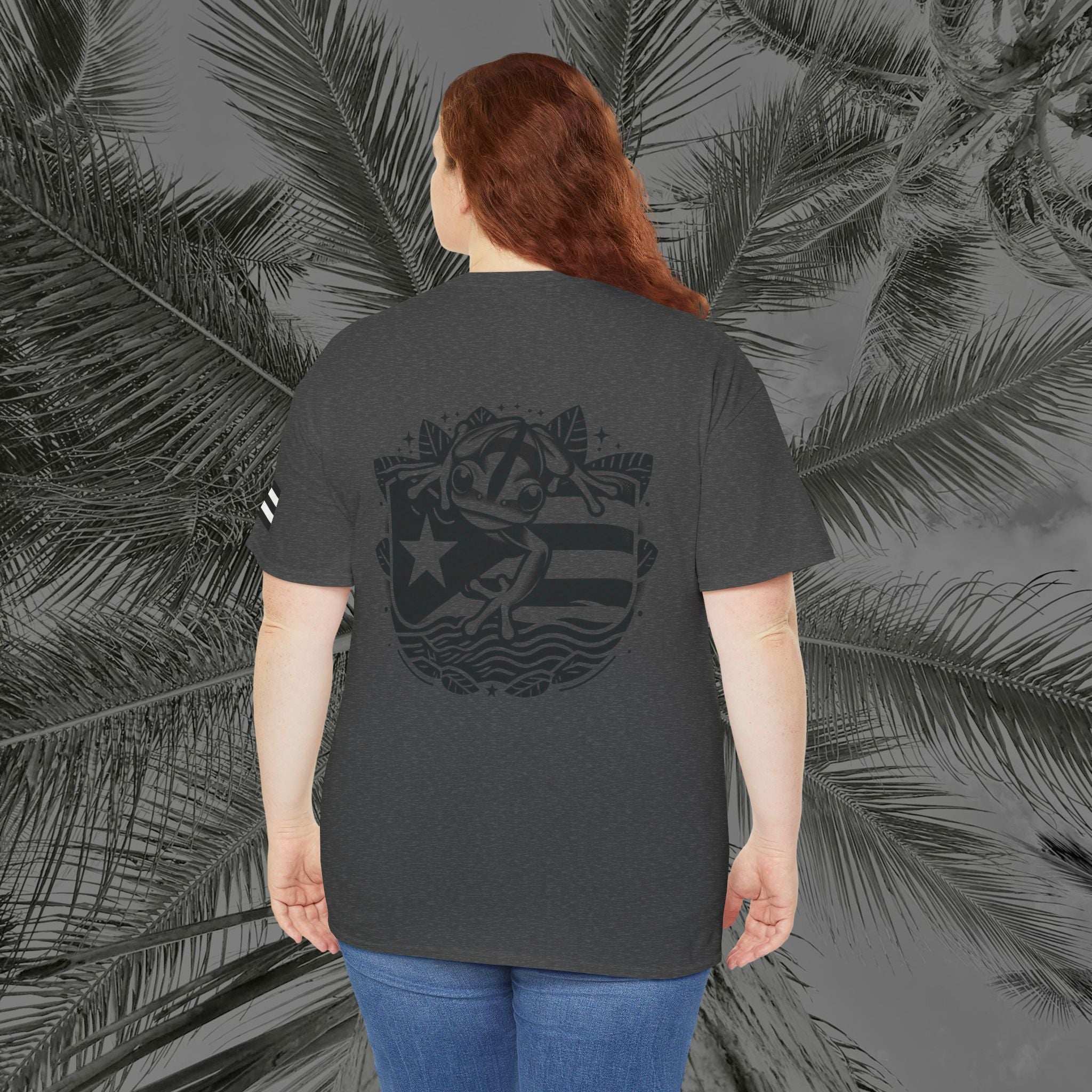 Frog Of The Island - PR COLLECTION - (UNISEX) Heavy Cotton Tee - Aliento De Vida