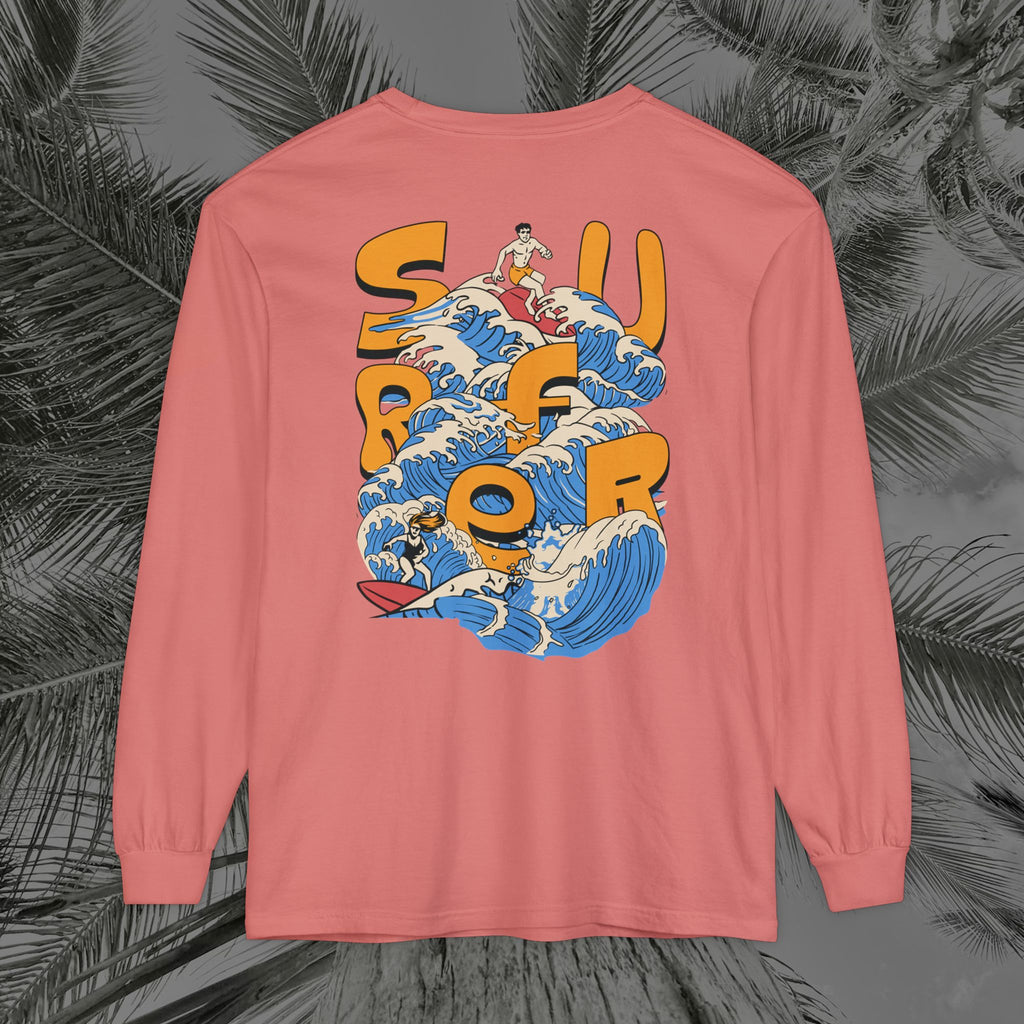 Ocean Motion - (UNISEX) Long Sleeve T-Shirt - Aliento de Vida