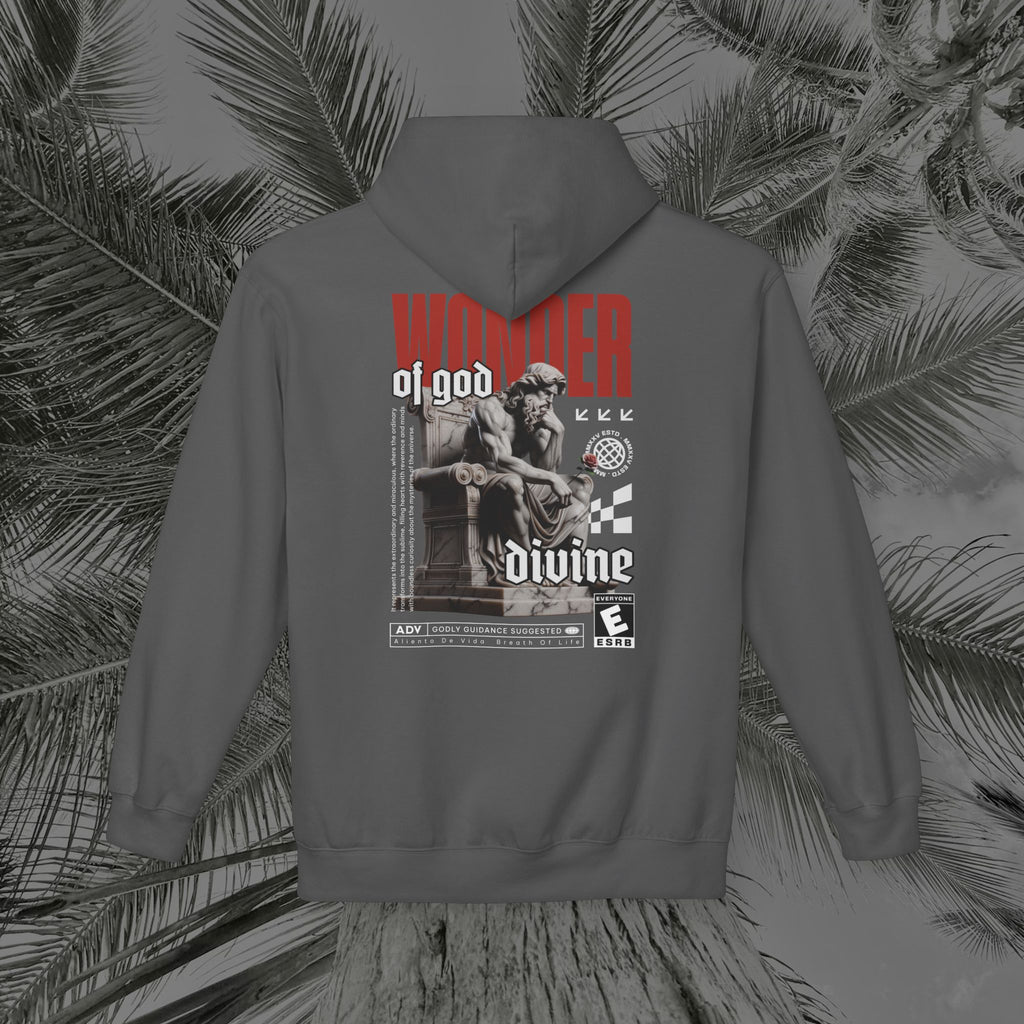 Throne of the Divine - (UNISEX) Midweight Fleece Hoodie - Aliento De Vida