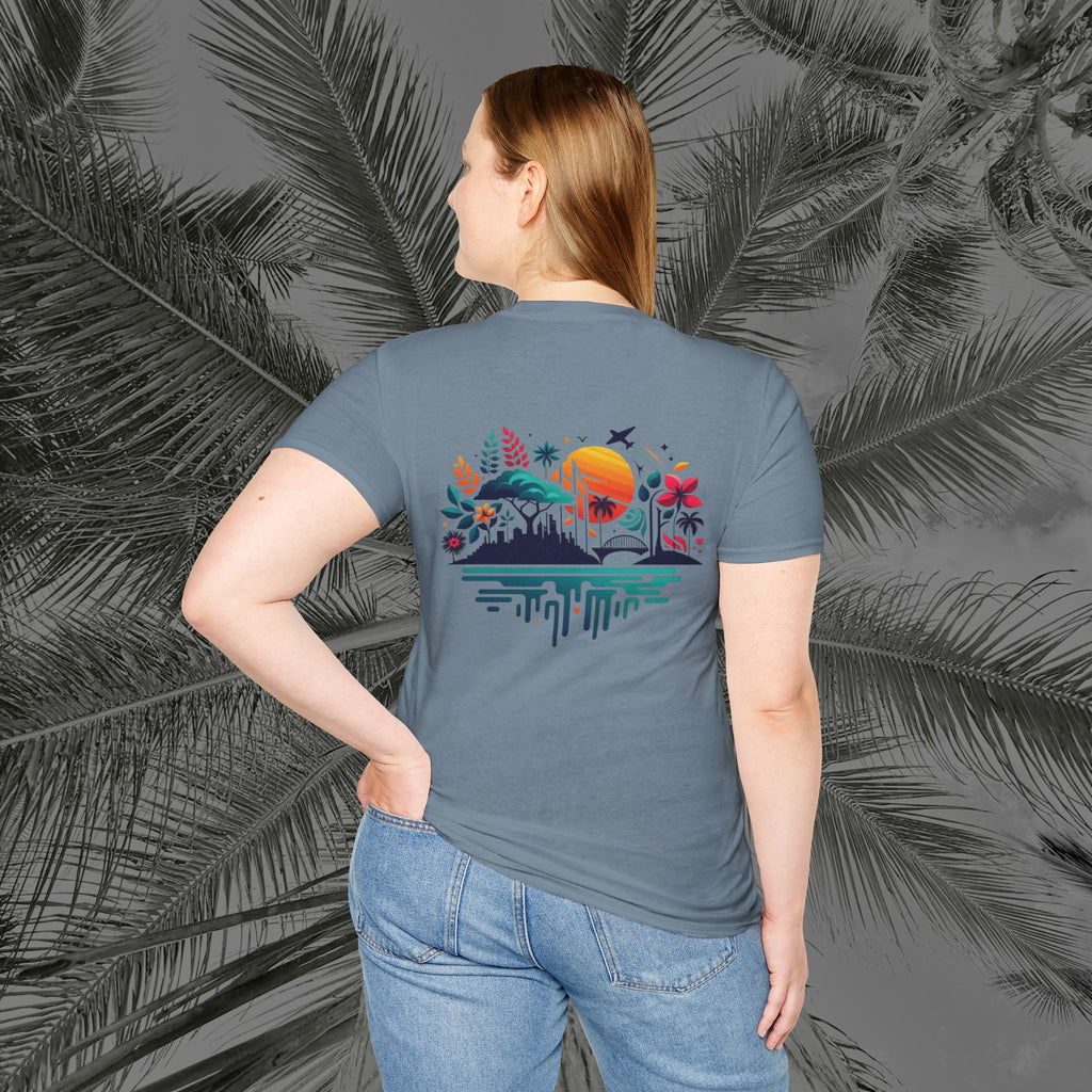 Vibrant Vibes - (UNISEX) Soft style T-Shirt - Aliento De Vida