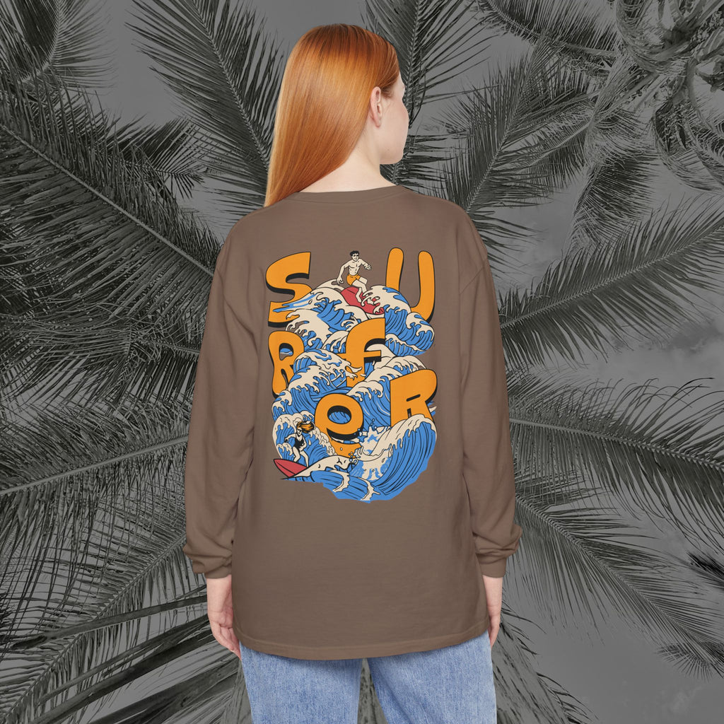 Ocean Motion - (UNISEX) Long Sleeve T-Shirt - Aliento de Vida