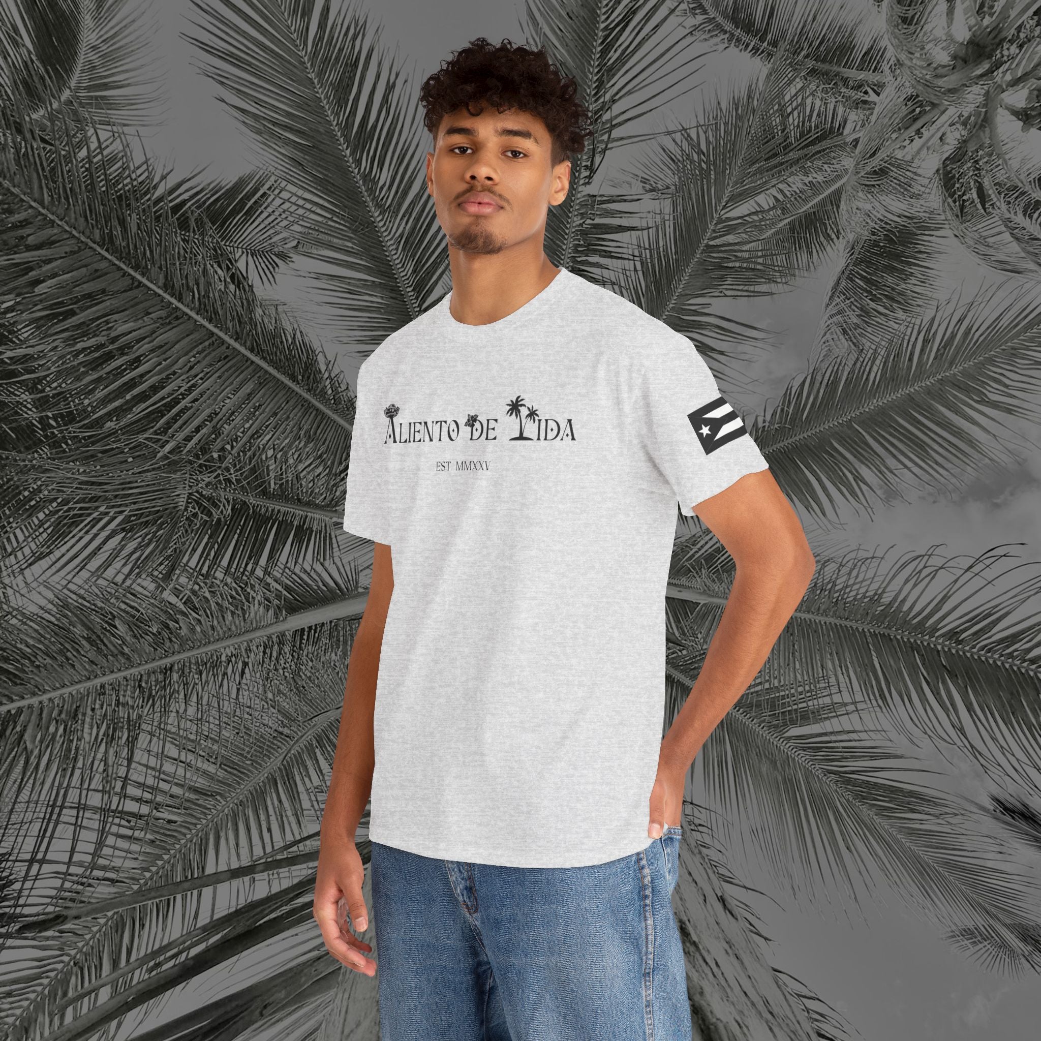 Frog Of The Island - PR COLLECTION - (UNISEX) Heavy Cotton Tee - Aliento De Vida