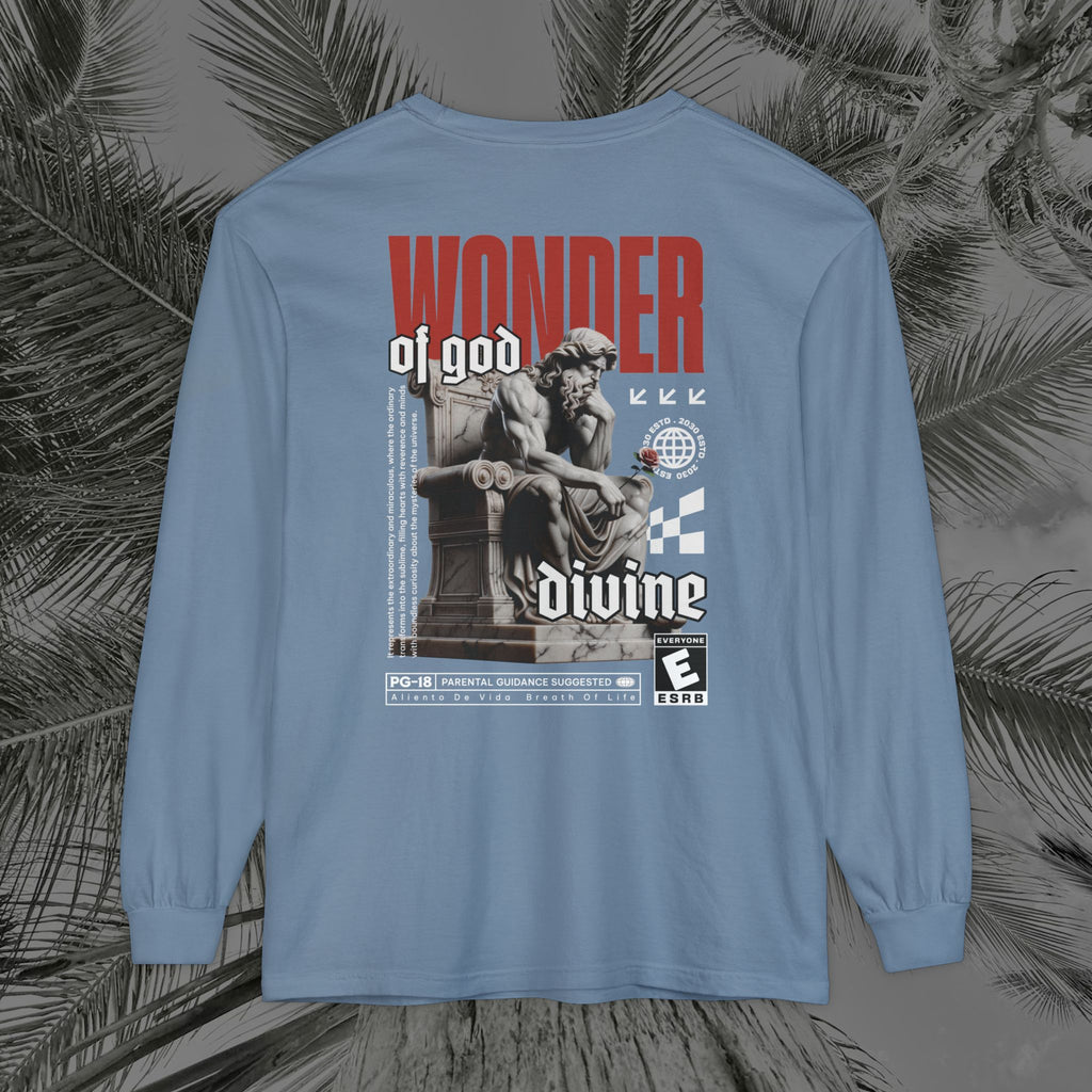 Throne of the Divine - (UNISEX) Long Sleeve Shirt - Aliento De Vida