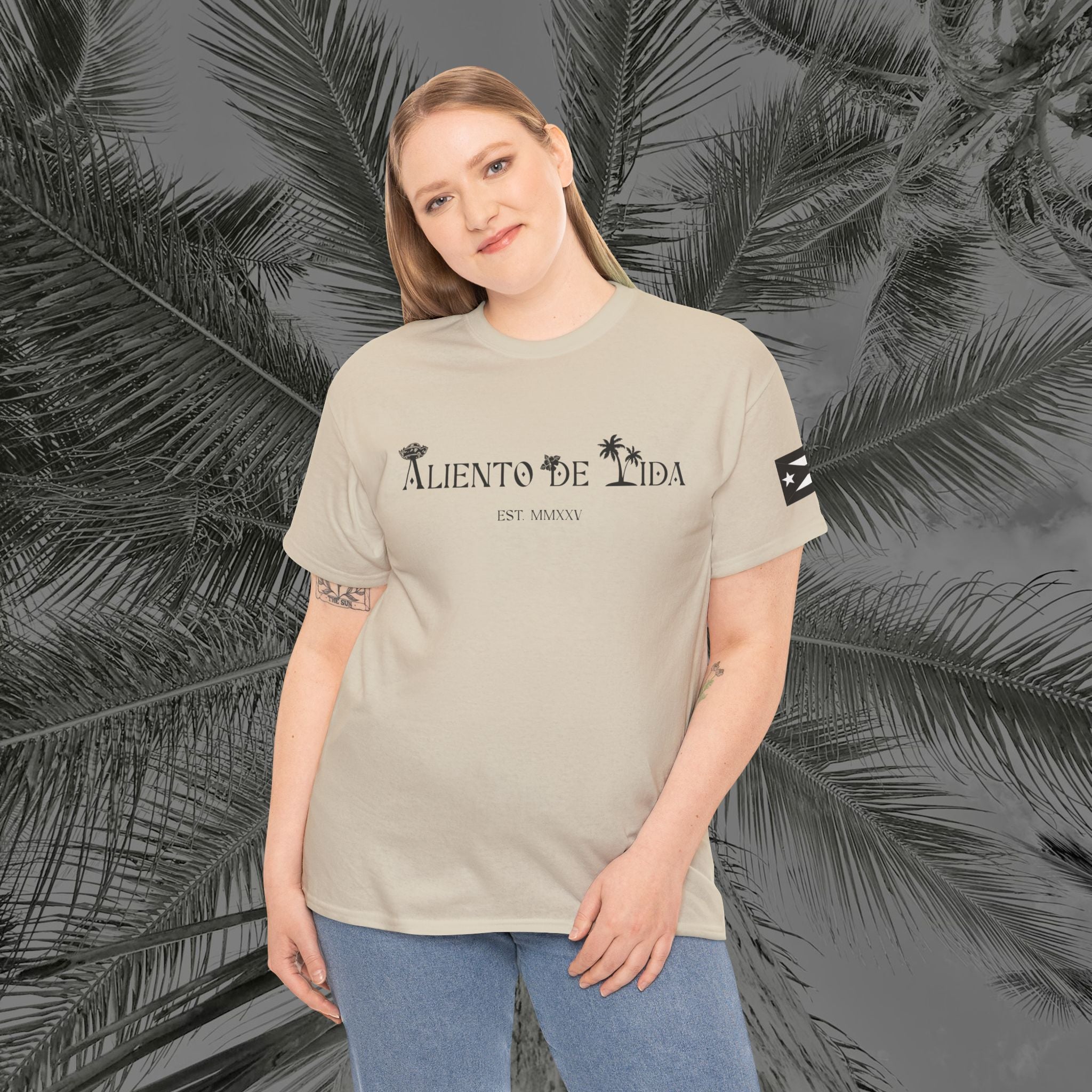 Coqui Crazy - PR COLLECTION - (UNISEX) Heavy Cotton Tee - Aliento De Vida