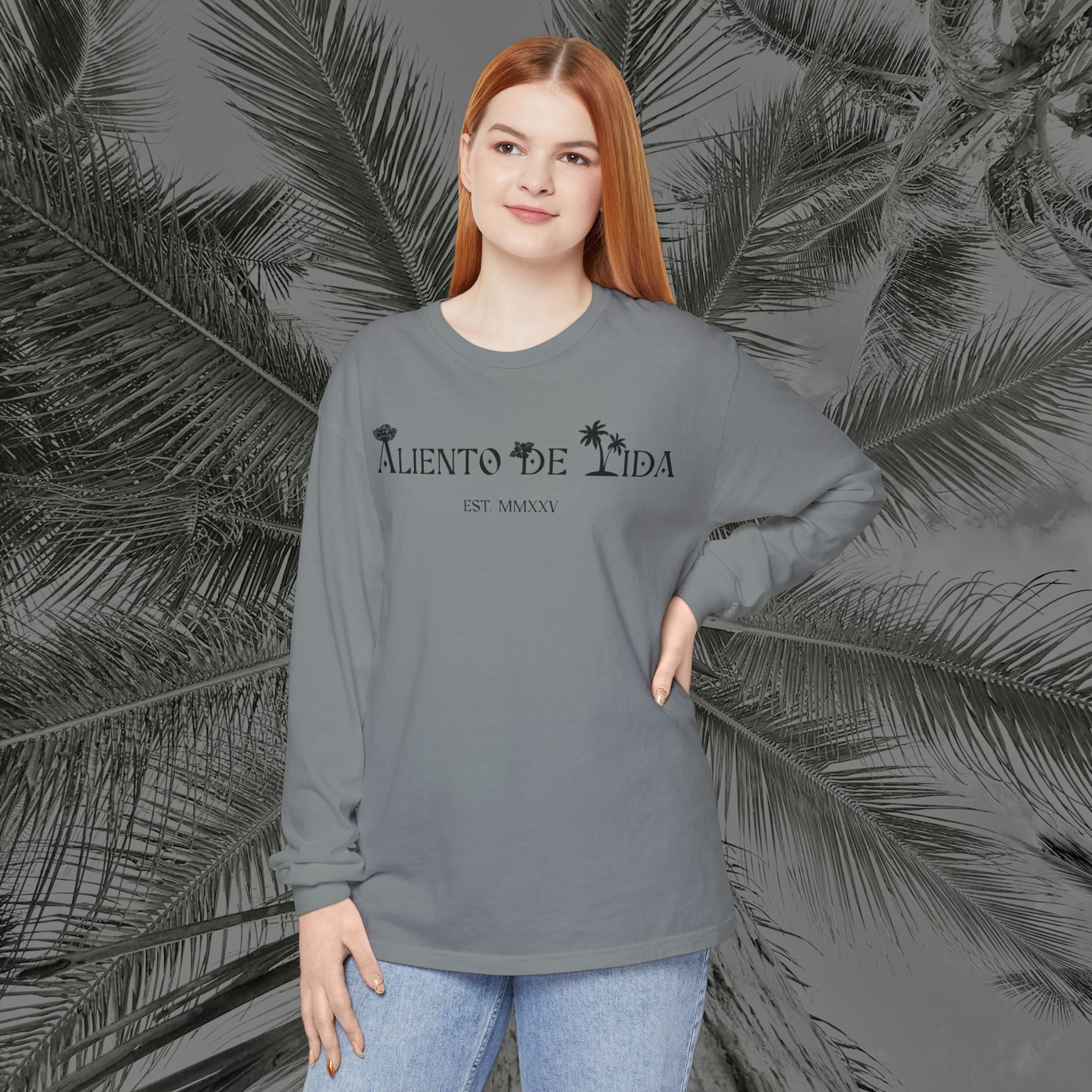 Isla Vibrante - (UNISEX) Long Sleeve T-Shirt - Aliento De Vida