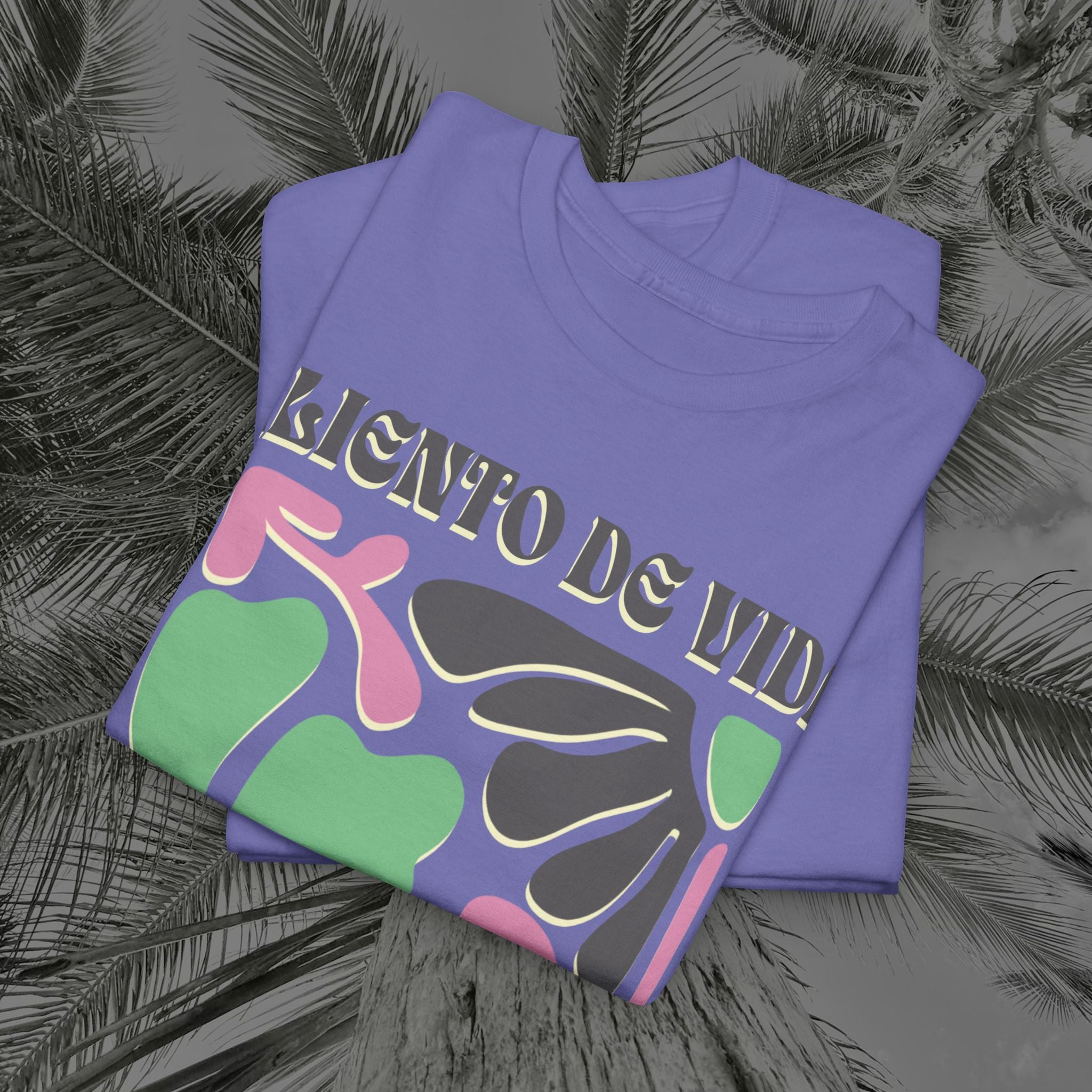 One Breath, Infinite Bloom #2 - (UNISEX) Heavy Cotton T-Shirt - Aliento De Vida