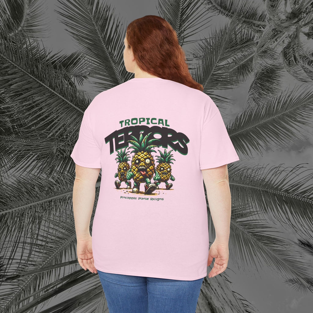 Tropical Terrors - (UNISEX) Heavy Cotton T-Shirt - Aliento De Vida