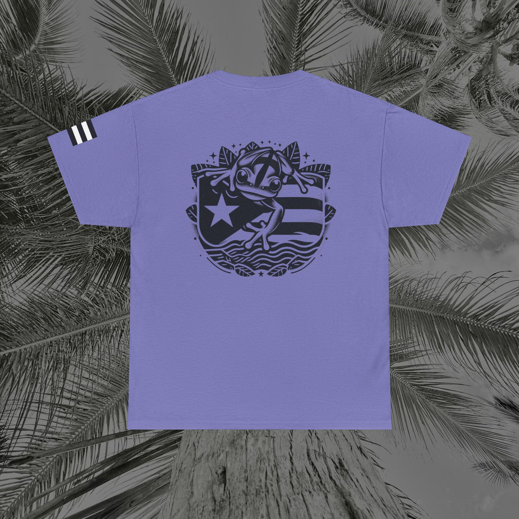 Frog Of The Island - PR COLLECTION - (UNISEX) Heavy Cotton Tee - Aliento De Vida