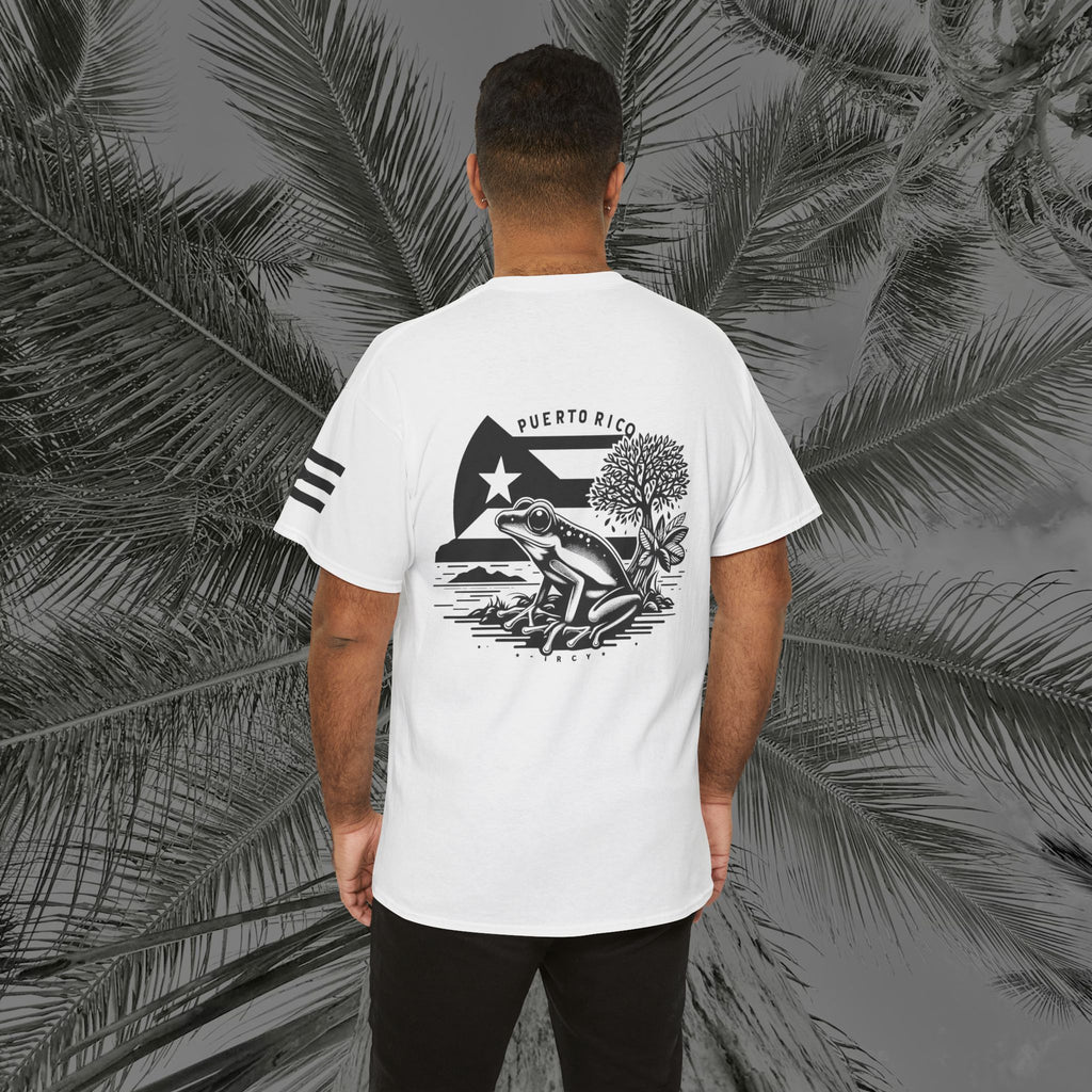 Coqui Crazy - PR COLLECTION - (UNISEX) Heavy Cotton Tee - Aliento De Vida