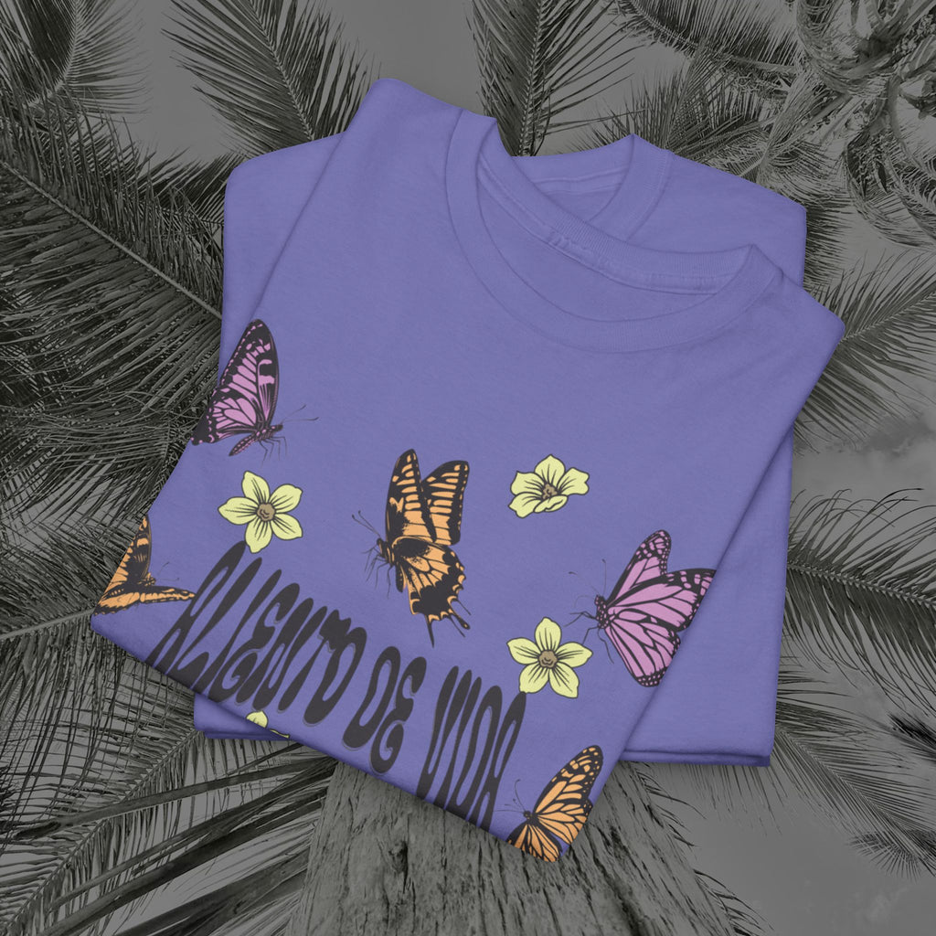 Butterfly Effect - (UNISEX) Heavy Cotton T-Shirt - Aliento De Vida