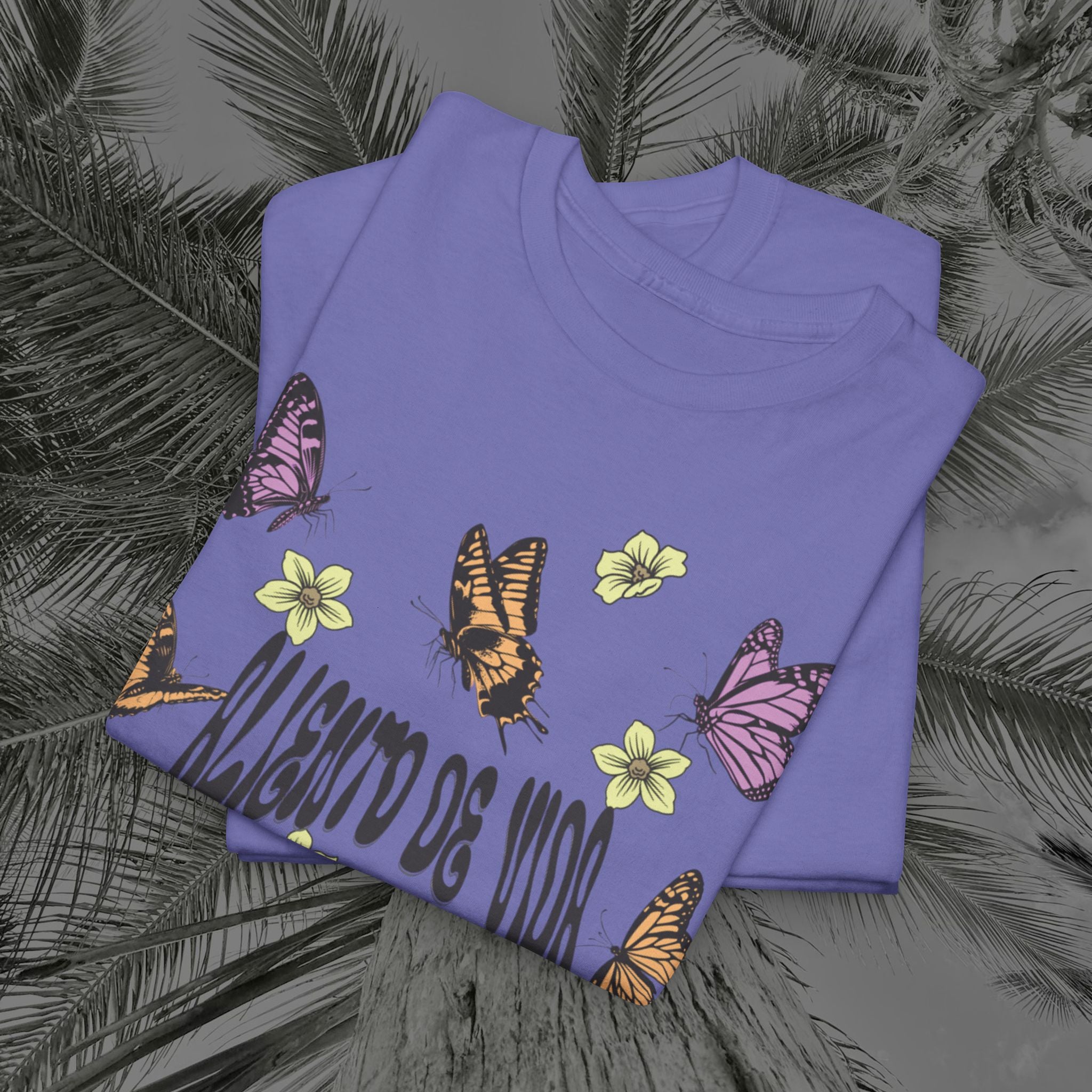 Butterfly Effect - (UNISEX) Heavy Cotton T-Shirt - Aliento De Vida