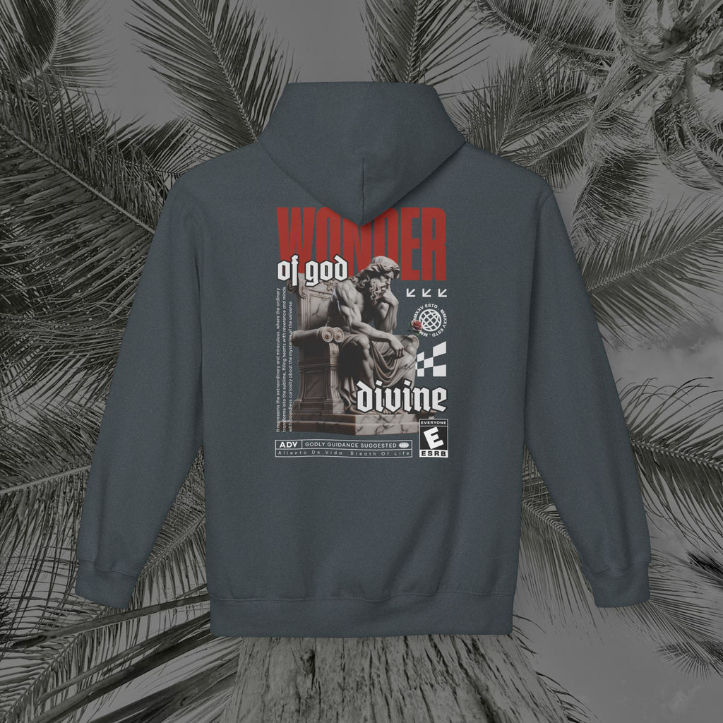 Throne of the Divine - (UNISEX) Midweight Fleece Hoodie - Aliento De Vida