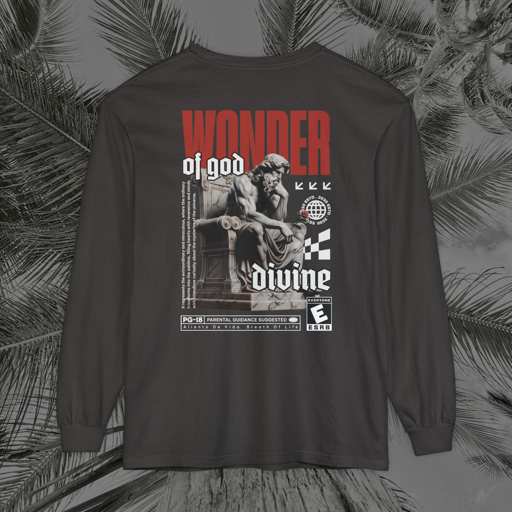Throne of the Divine - (UNISEX) Long Sleeve Shirt - Aliento De Vida