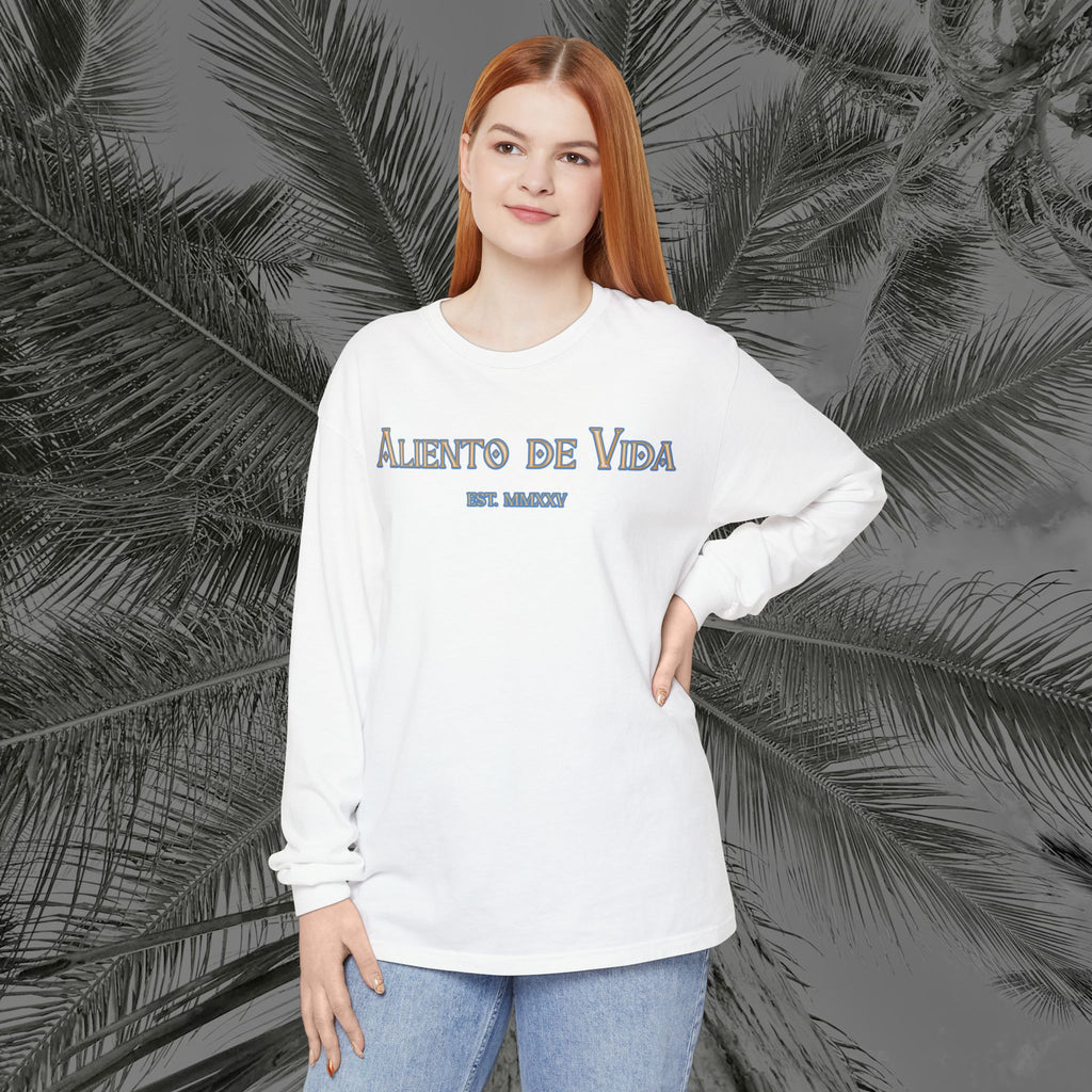 Ocean Motion - (UNISEX) Long Sleeve T-Shirt - Aliento de Vida