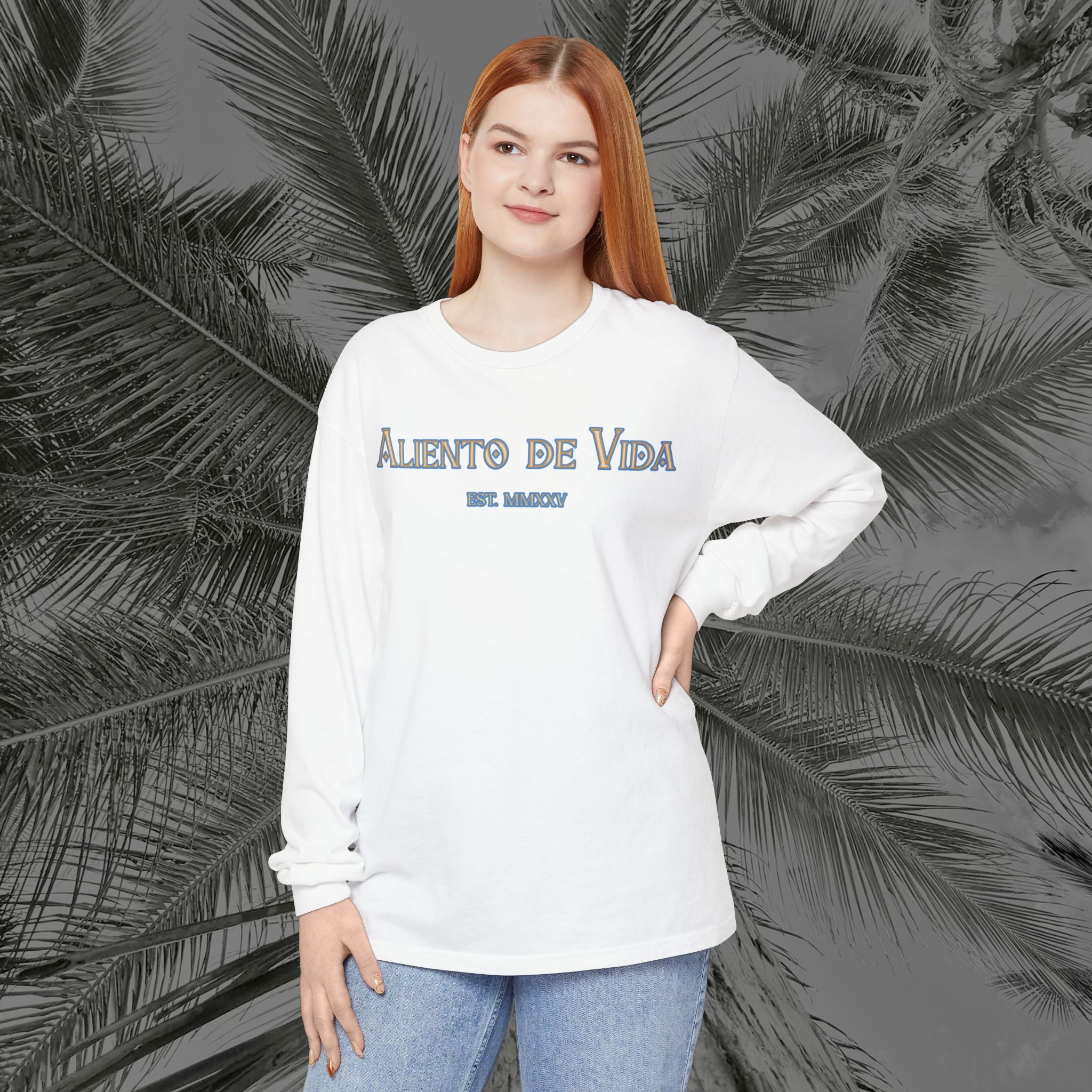 Ocean Motion - (UNISEX) Long Sleeve T-Shirt - Aliento de Vida