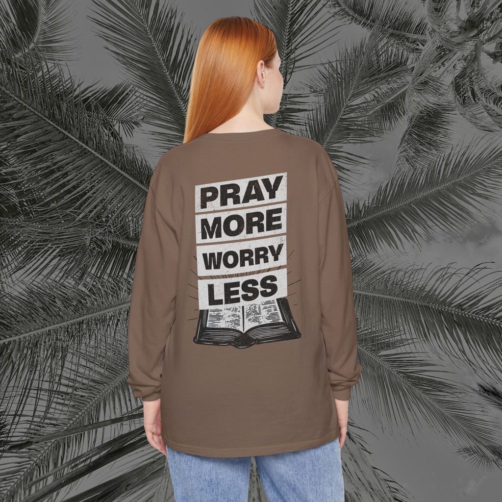 Peace Through Prayer - (UNISEX) Long Sleeve Shirt - Aliento De Vida