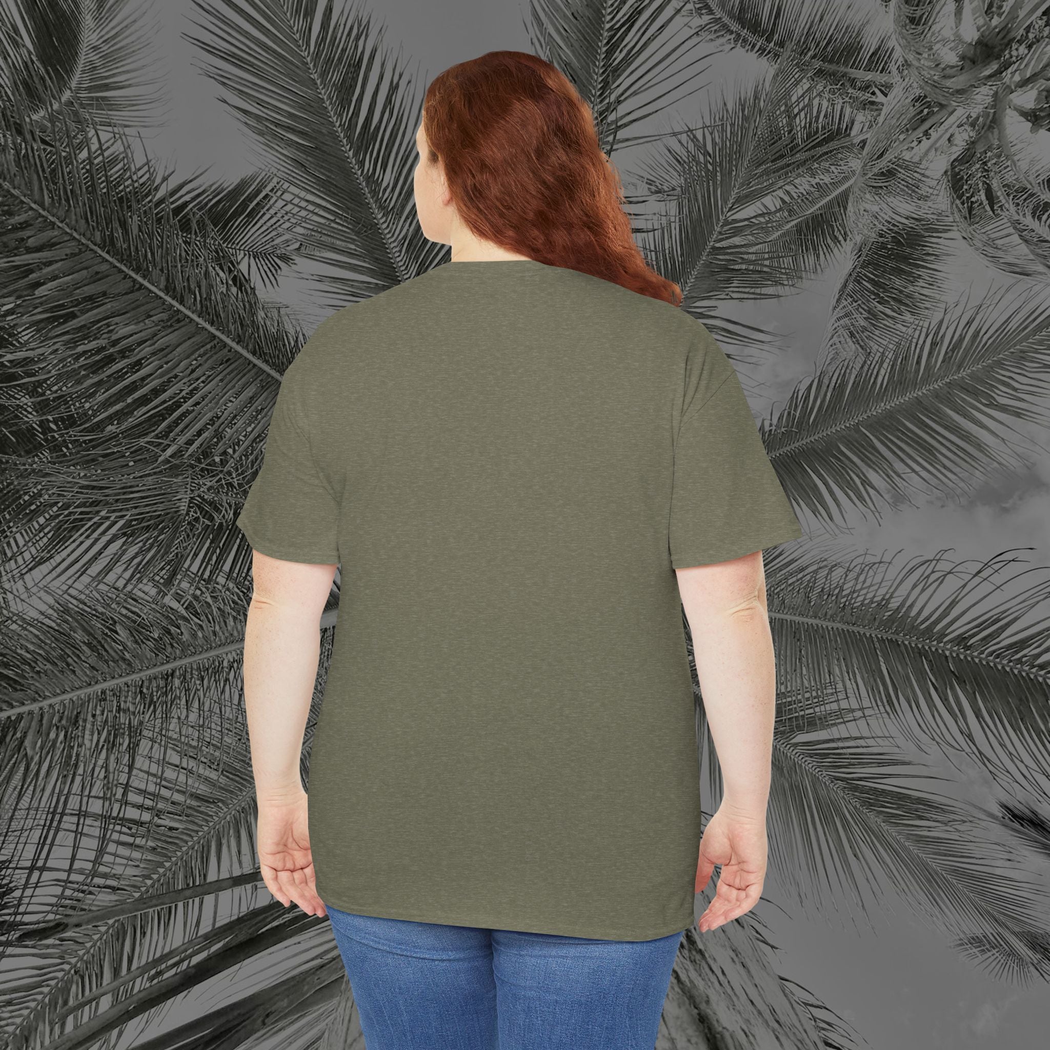 One Breath, Infinite Bloom - (UNISEX) Heavy Cotton T-Shirt - Aliento De Vida