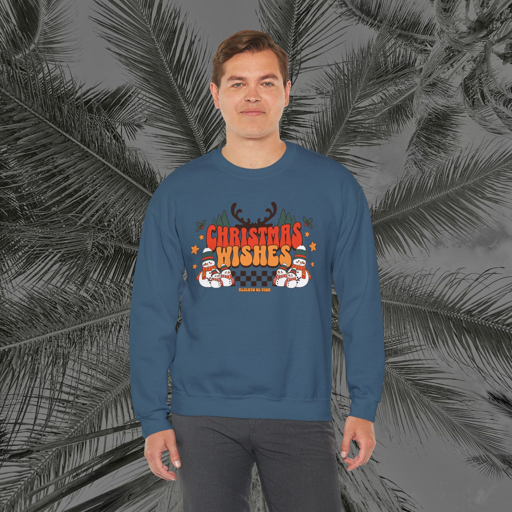 Chillin’ With My Snowmies - (UNISEX) Cozy Crewneck Sweatshirt - Aliento De Vida