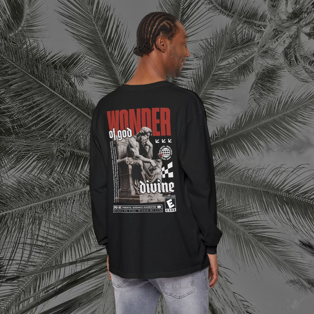 Throne of the Divine - (UNISEX) Long Sleeve Shirt - Aliento De Vida