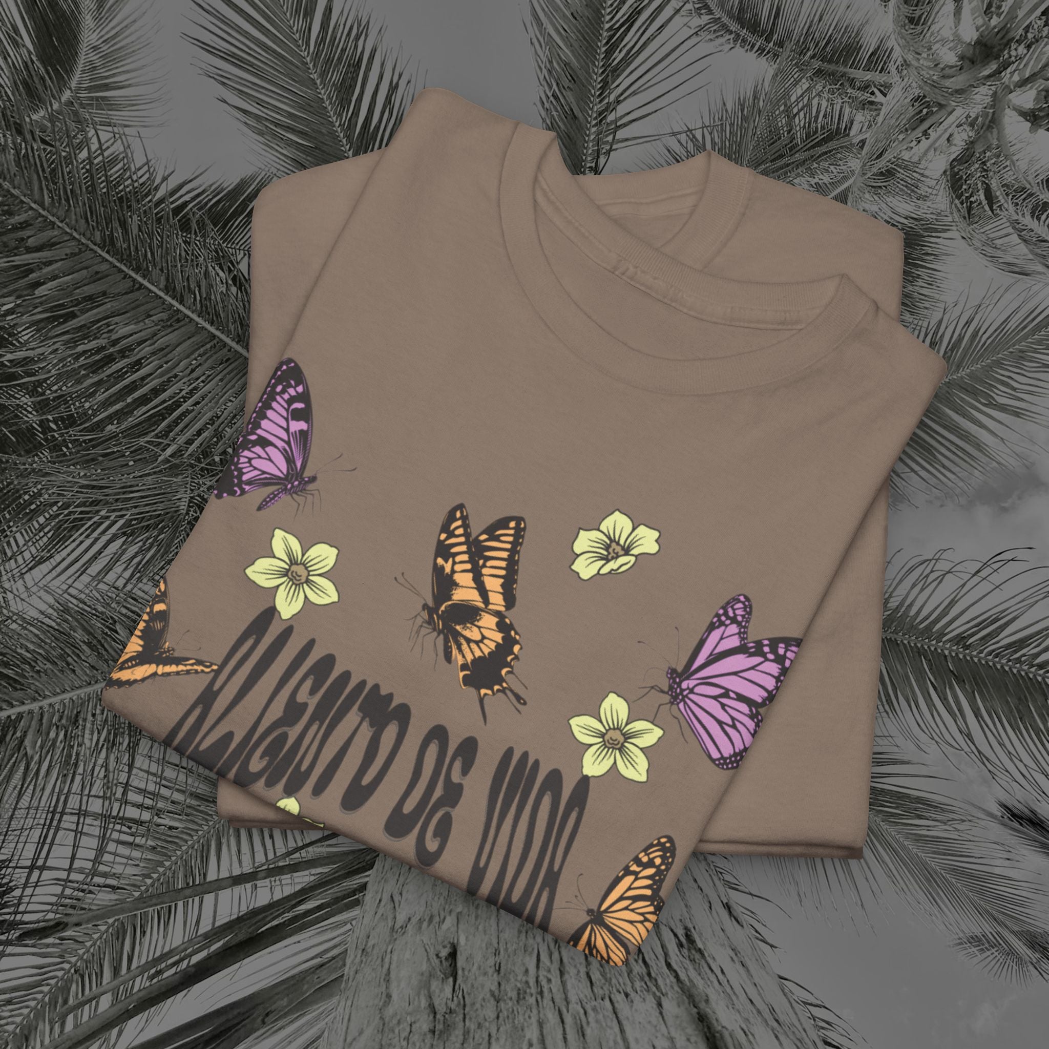 Butterfly Effect - (UNISEX) Heavy Cotton T-Shirt - Aliento De Vida