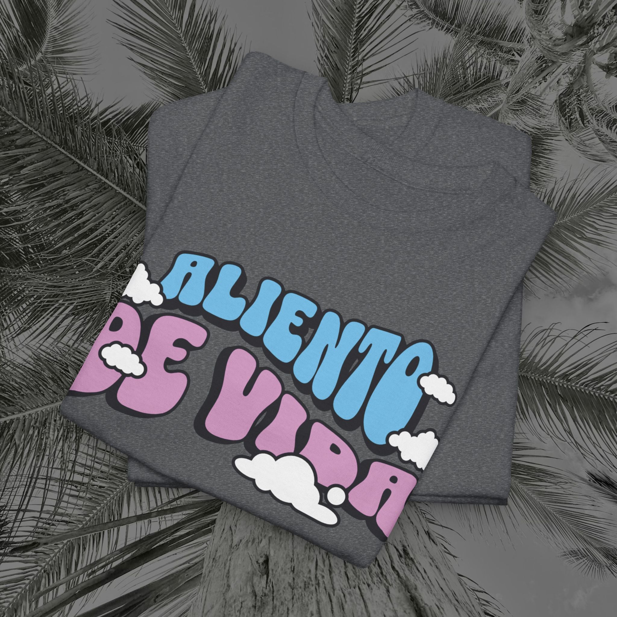 Clouds #3 - (UNISEX) Heavy Cotton T-Shirt - Aliento De Vida