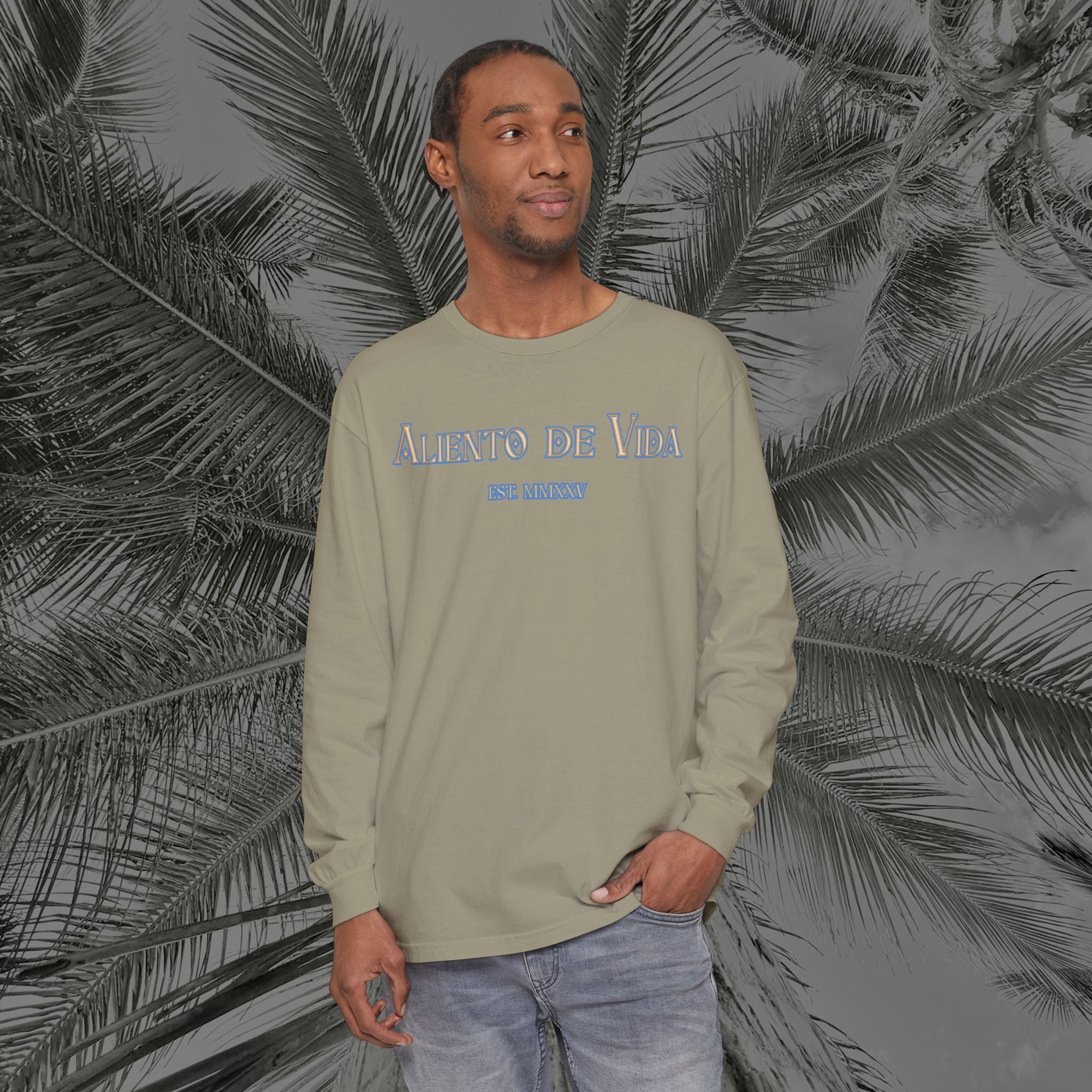 Ocean Motion - (UNISEX) Long Sleeve T-Shirt - Aliento de Vida