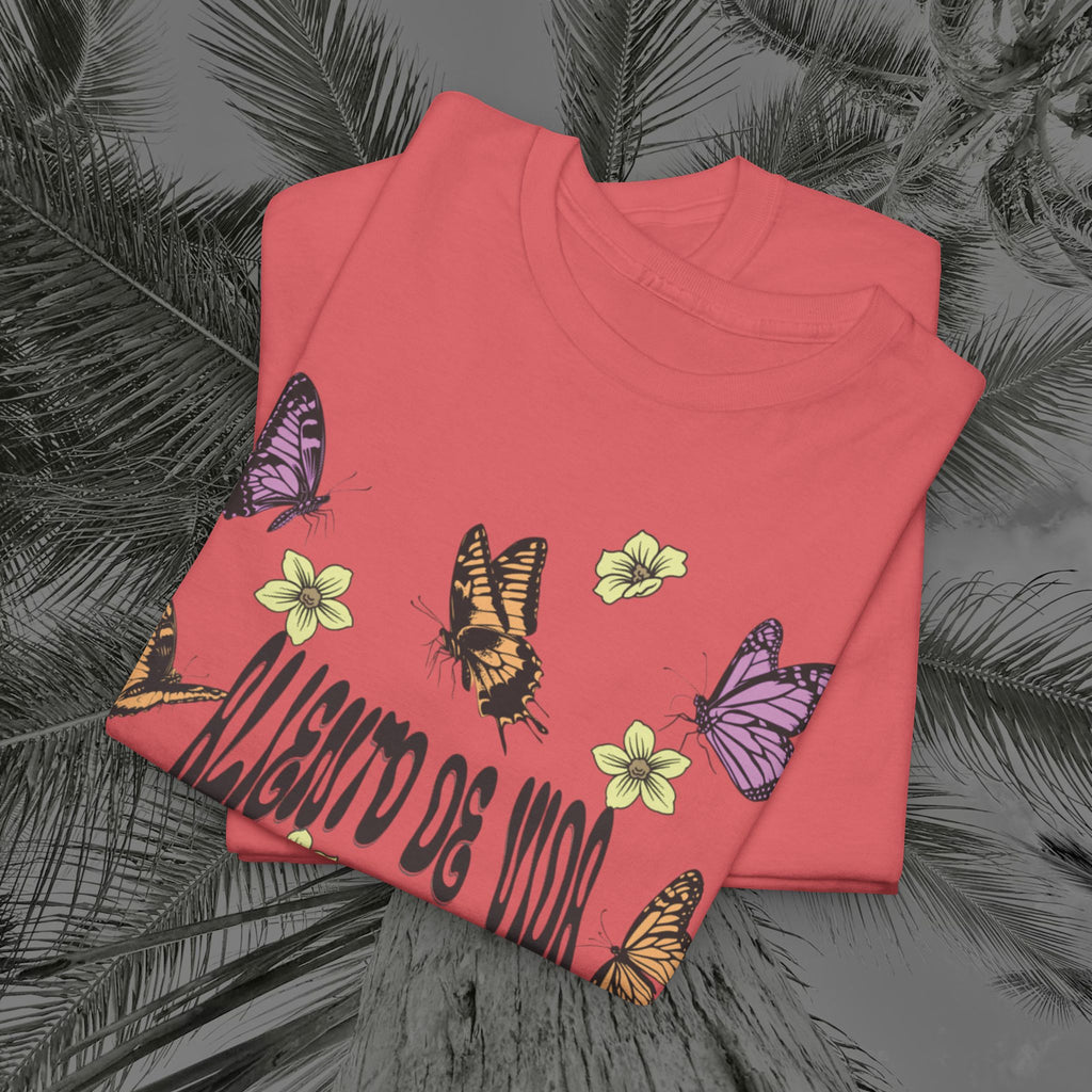 Butterfly Effect - (UNISEX) Heavy Cotton T-Shirt - Aliento De Vida