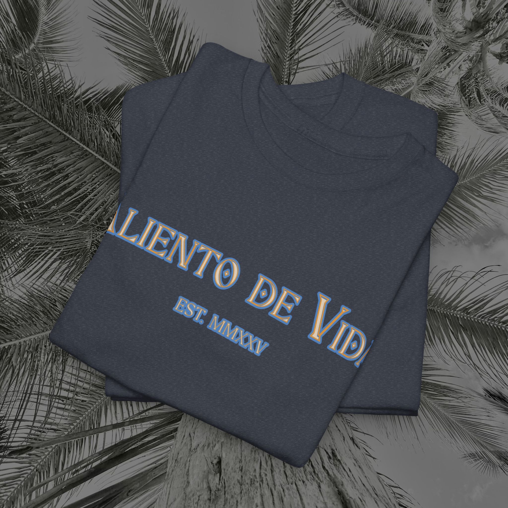 Ocean Motion - (UNISEX) Heavy Cotton Tee - Aliento De Vida