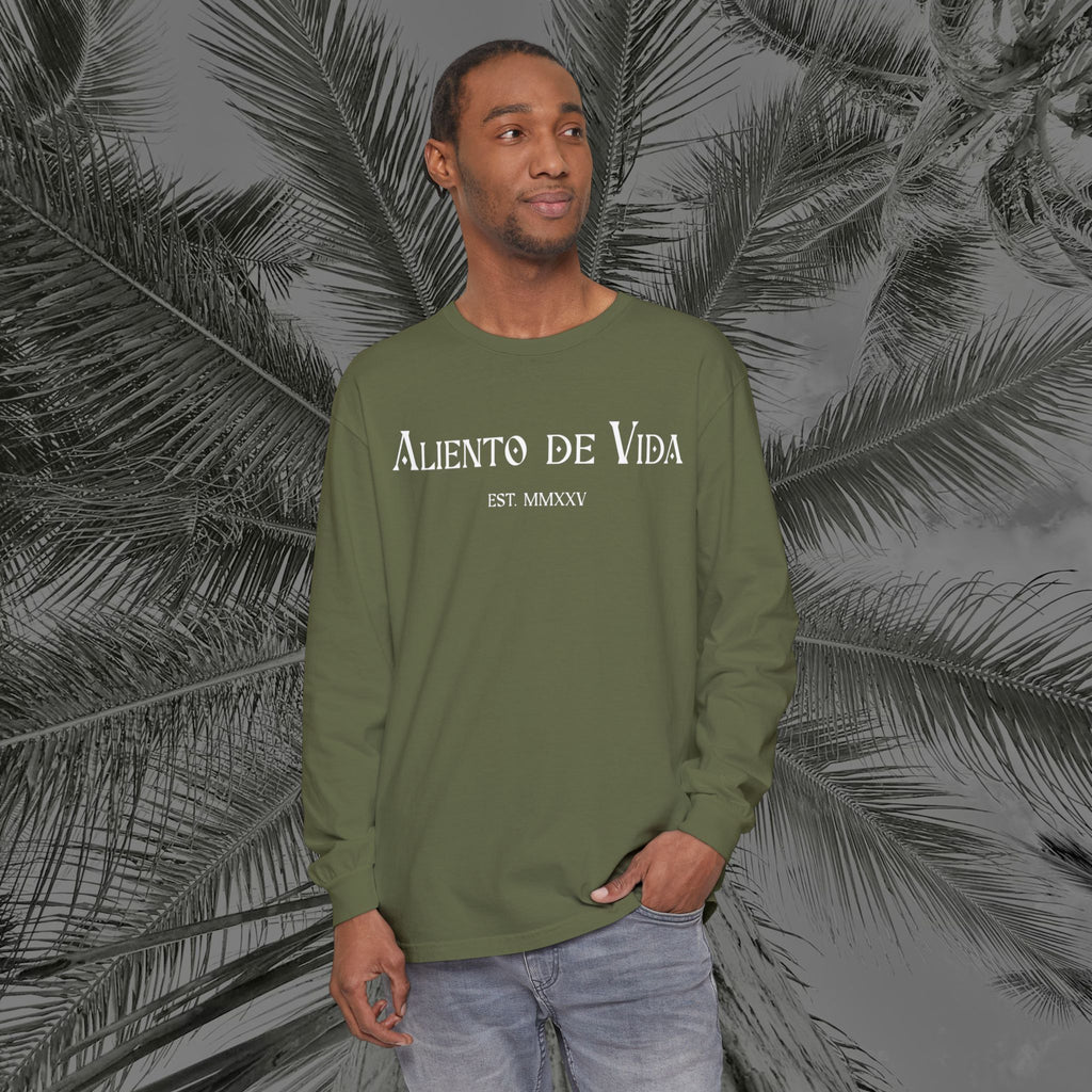 Peace Through Prayer - (UNISEX) Long Sleeve Shirt - Aliento De Vida