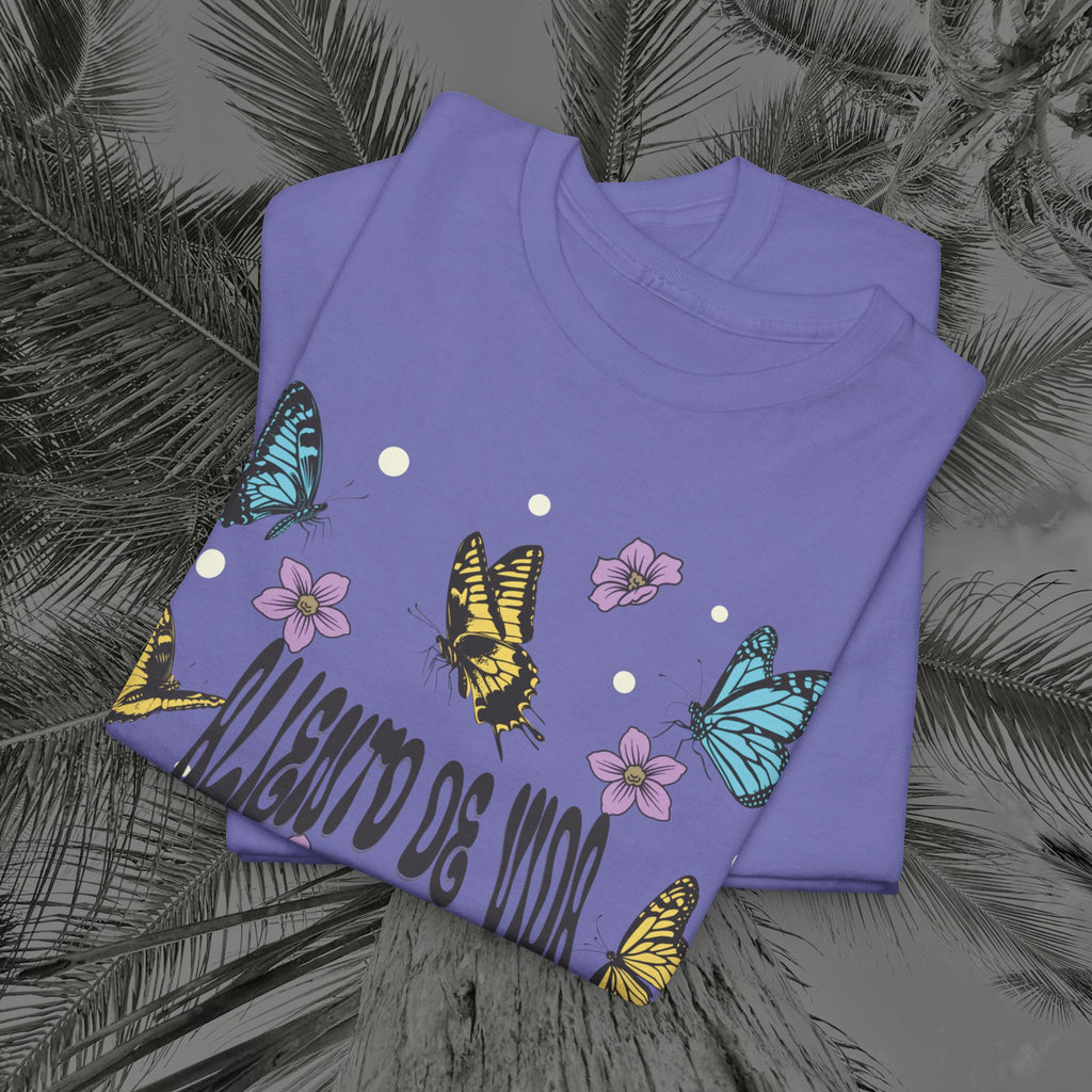 Butterfly Effect #2 - (UNISEX) Heavy Cotton T-Shirt - Aliento De Vida