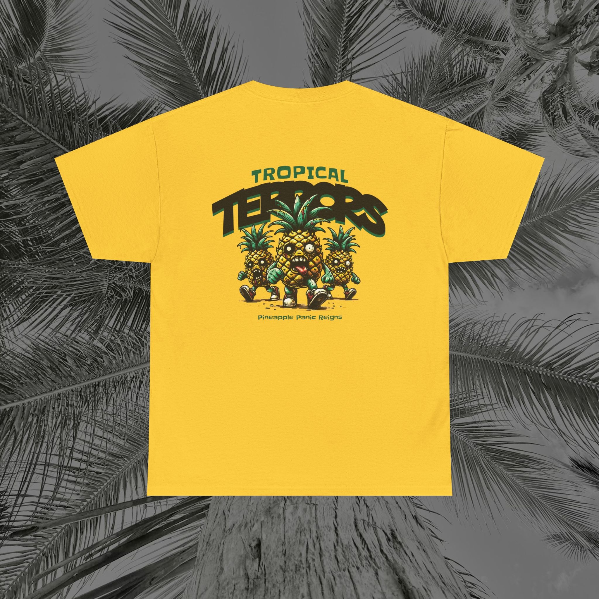 Tropical Terrors - (UNISEX) Heavy Cotton T-Shirt - Aliento De Vida